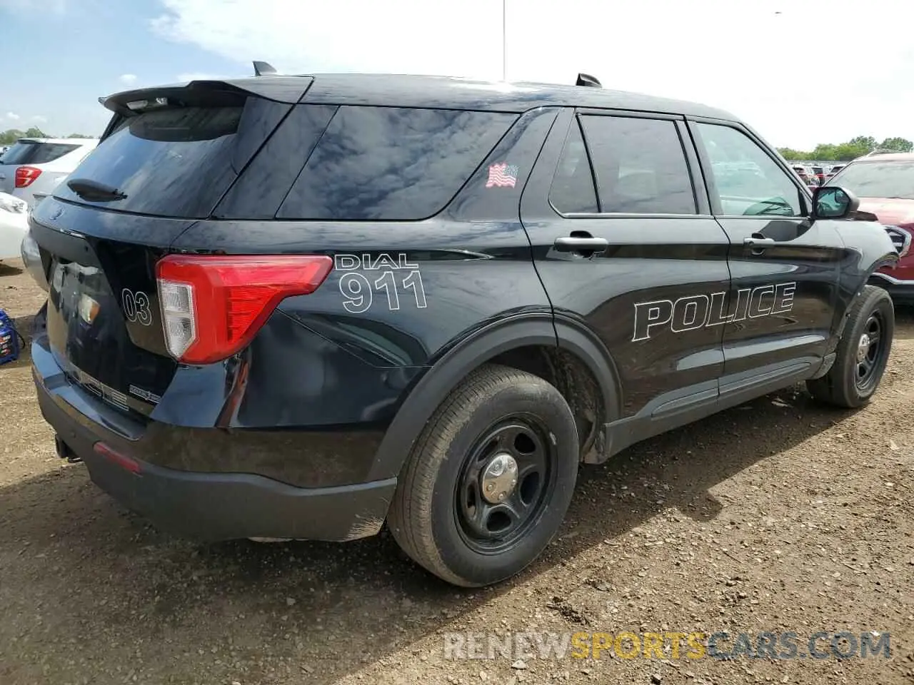 3 Photograph of a damaged car 1FM5K8ABXPGA64168 FORD EXPLORER 2023