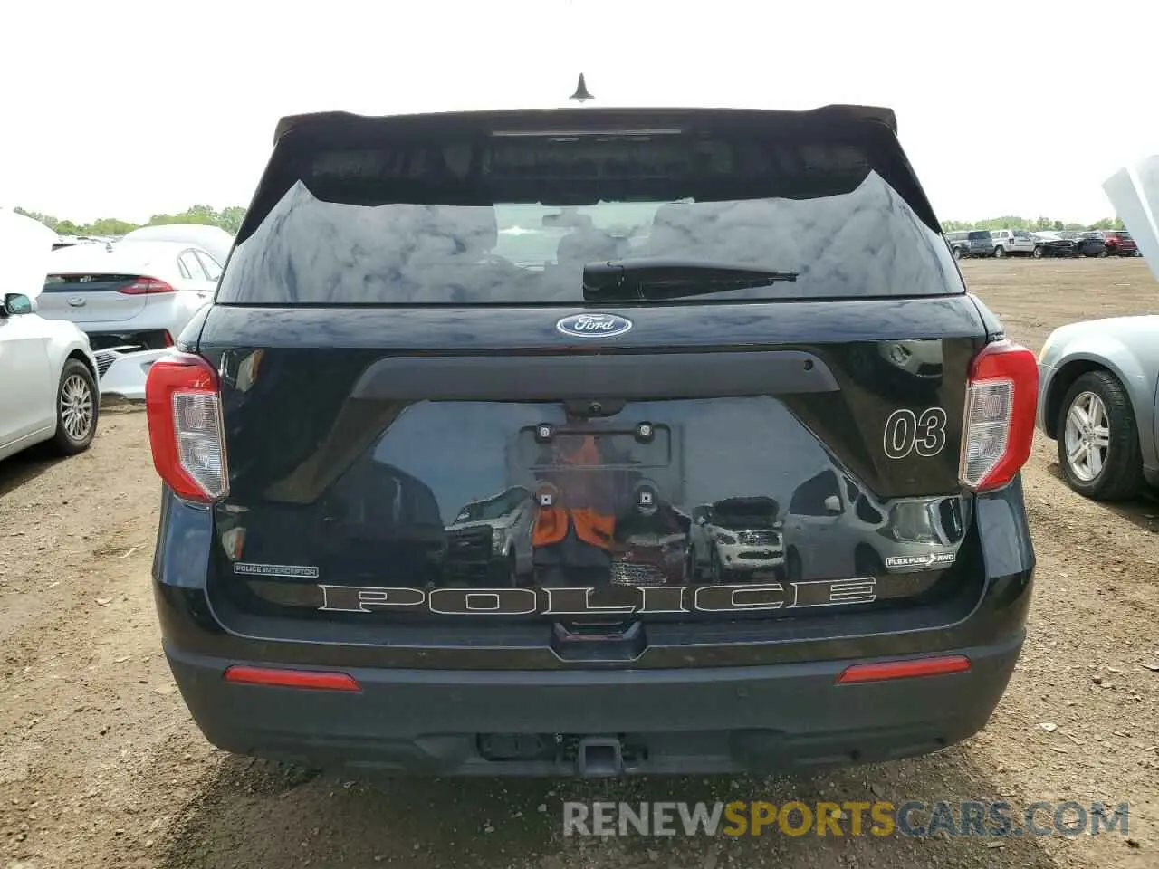 6 Photograph of a damaged car 1FM5K8ABXPGA64168 FORD EXPLORER 2023