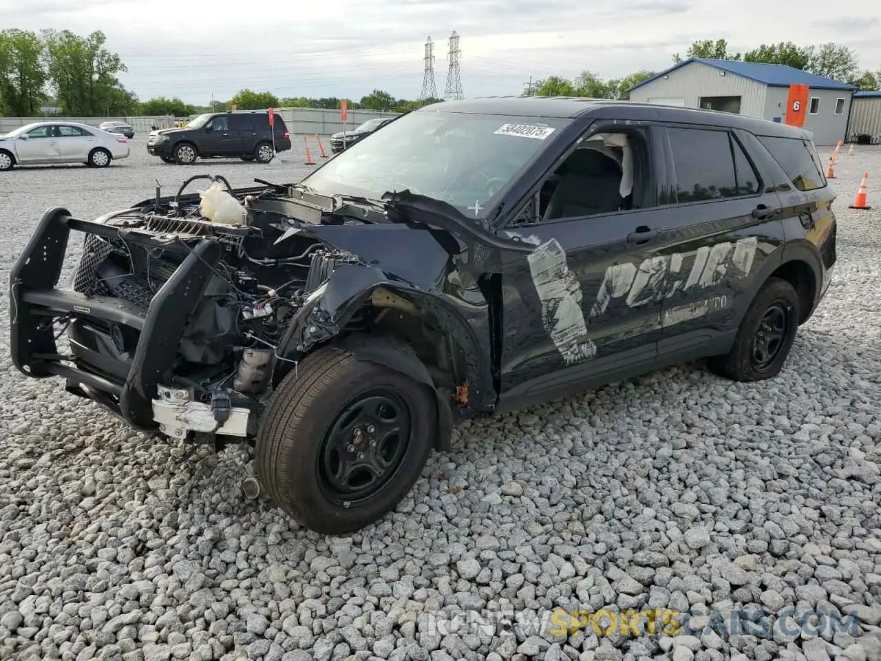 1 Photograph of a damaged car 1FM5K8AC2PGC19062 FORD EXPLORER 2023