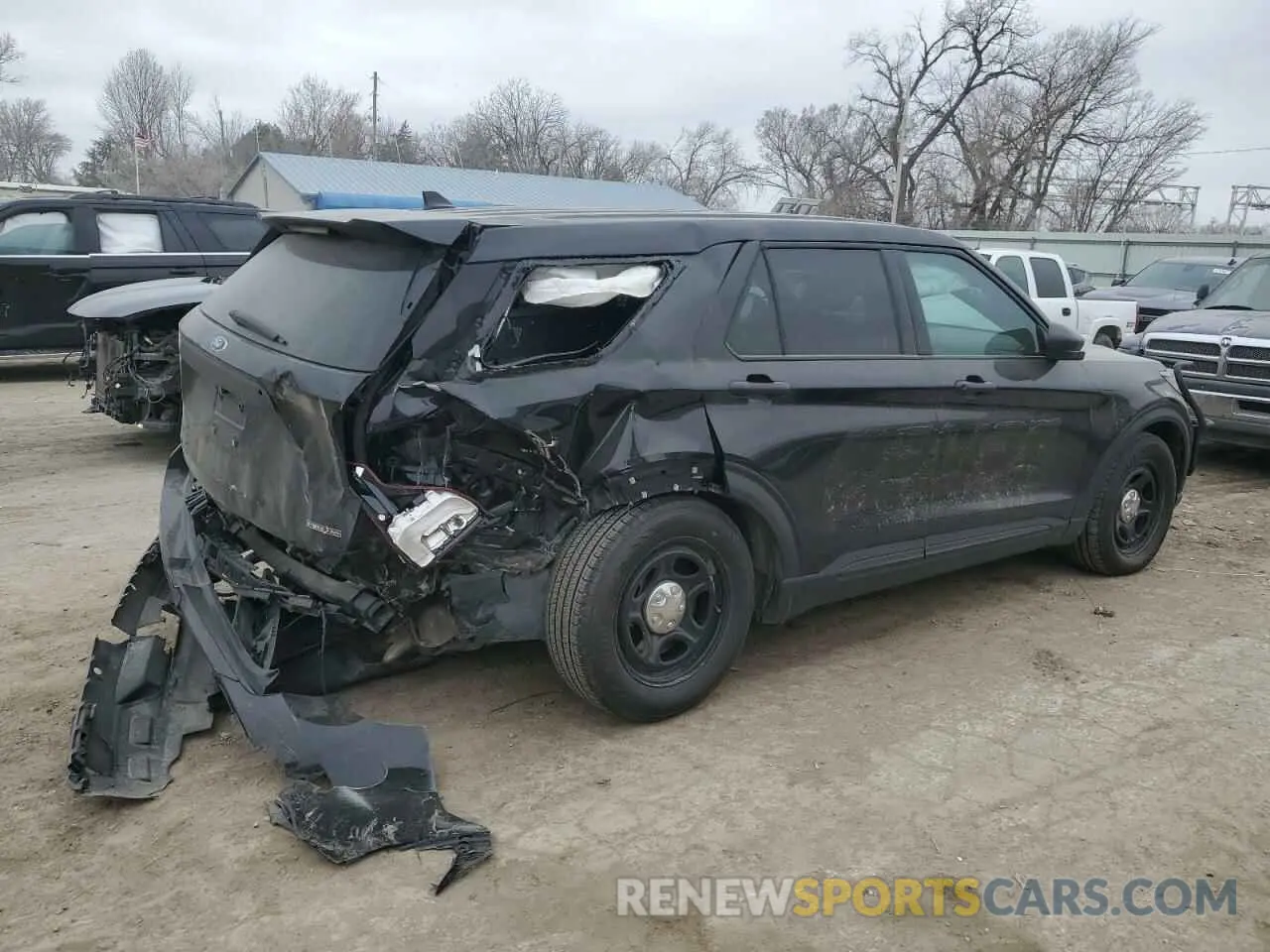 3 Photograph of a damaged car 1FM5K8AW6PNA01437 FORD EXPLORER 2023