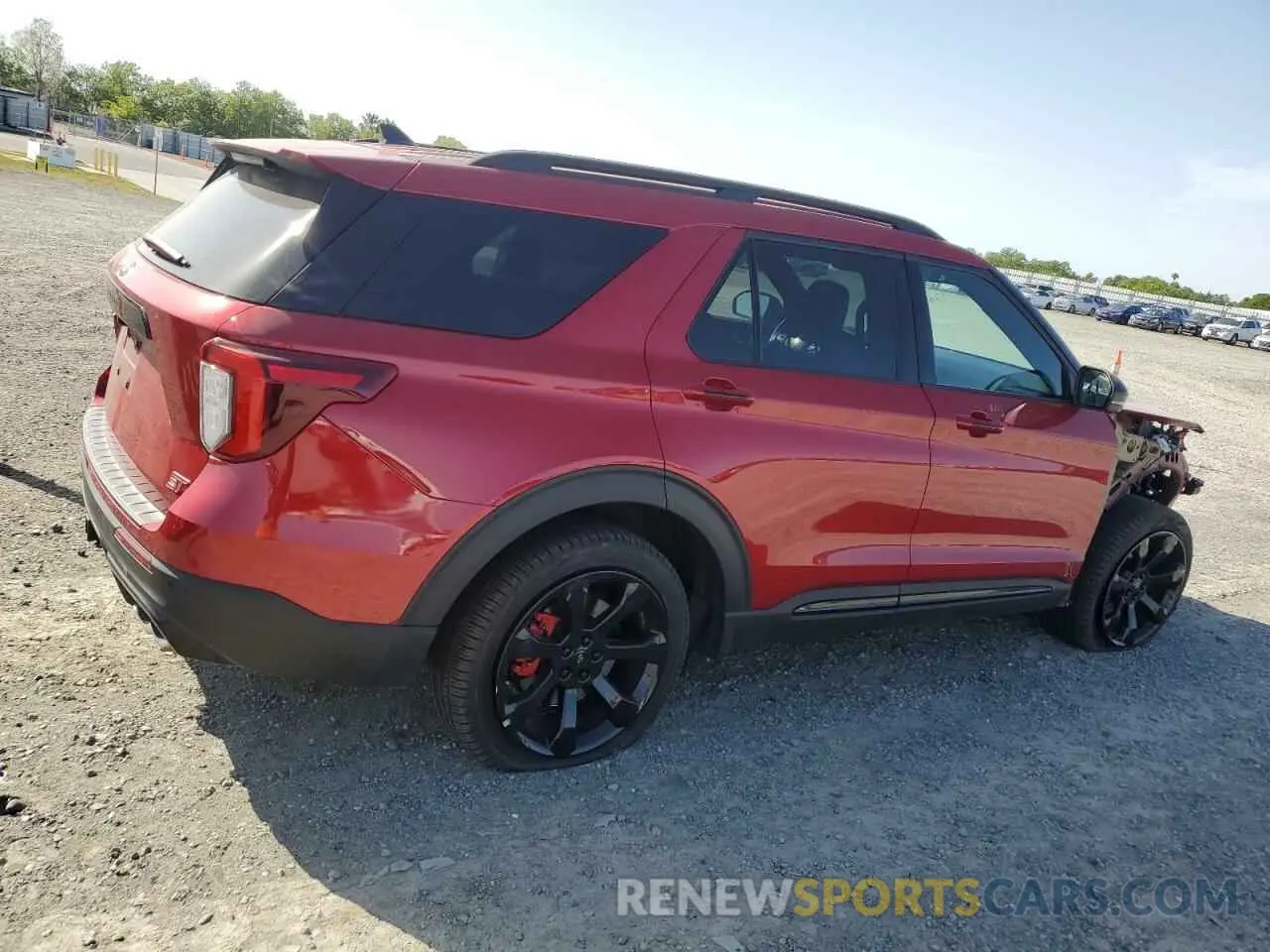 3 Photograph of a damaged car 1FM5K8GC1PGB15380 FORD EXPLORER 2023