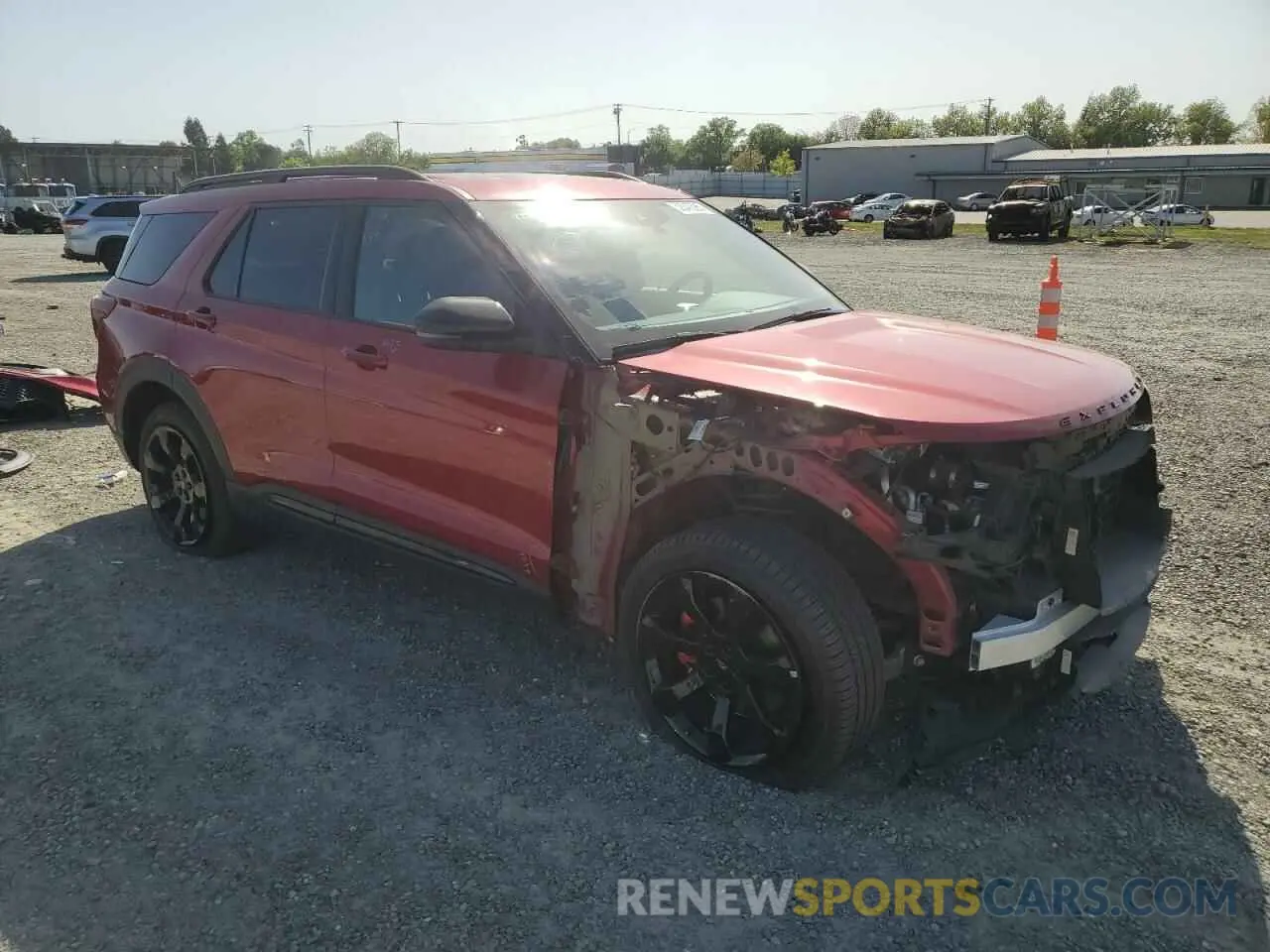 4 Photograph of a damaged car 1FM5K8GC1PGB15380 FORD EXPLORER 2023