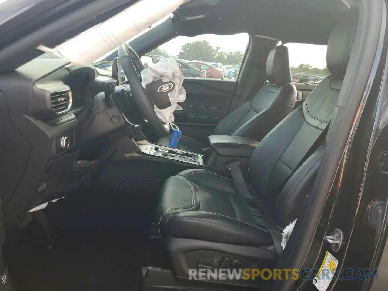 7 Photograph of a damaged car 1FM5K8GC2PGA70496 FORD EXPLORER 2023