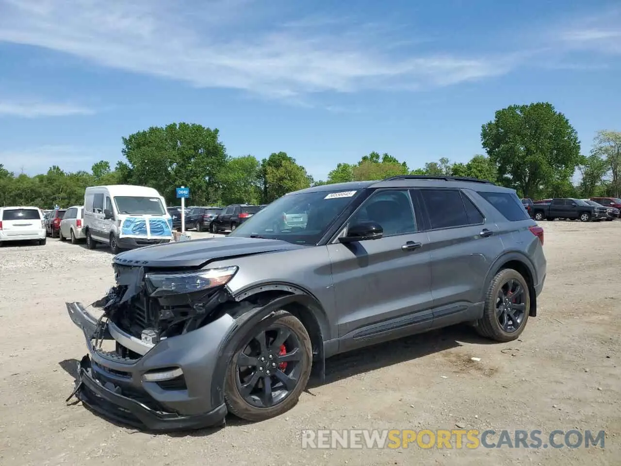 1 Photograph of a damaged car 1FM5K8GC3PGB38921 FORD EXPLORER 2023