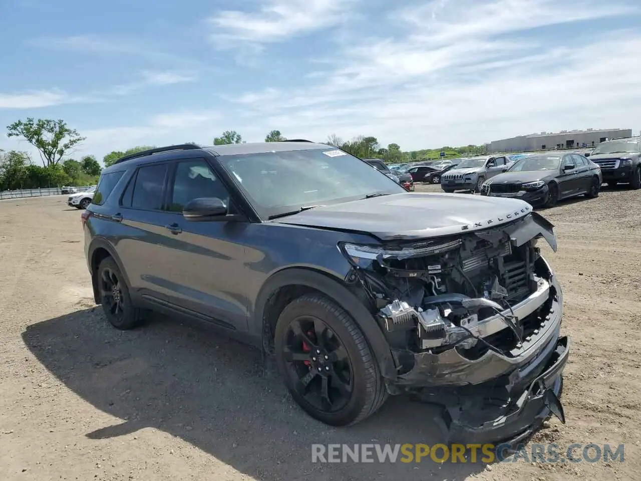 4 Photograph of a damaged car 1FM5K8GC3PGB38921 FORD EXPLORER 2023