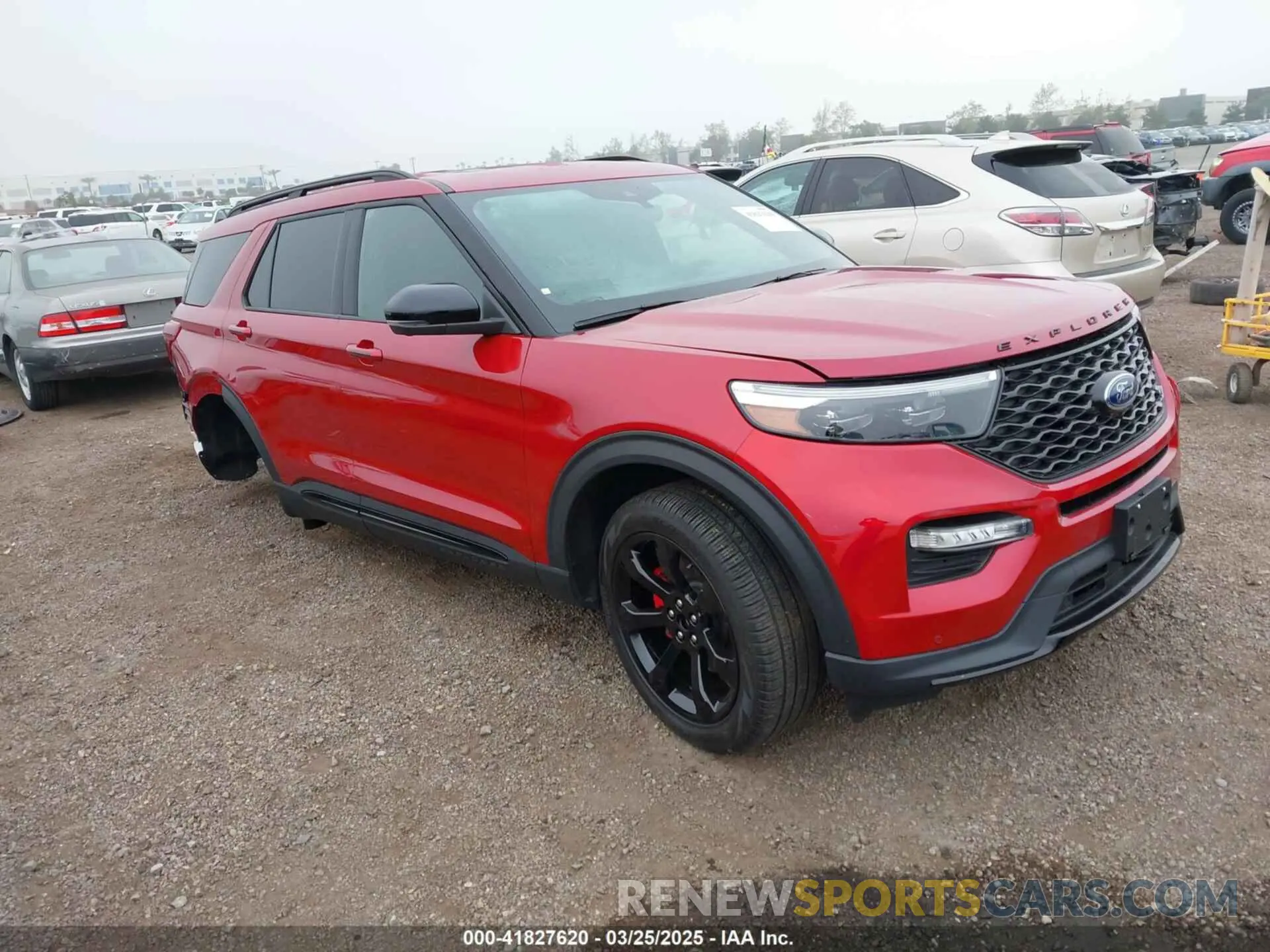1 Photograph of a damaged car 1FM5K8GC4PGA77112 FORD EXPLORER 2023