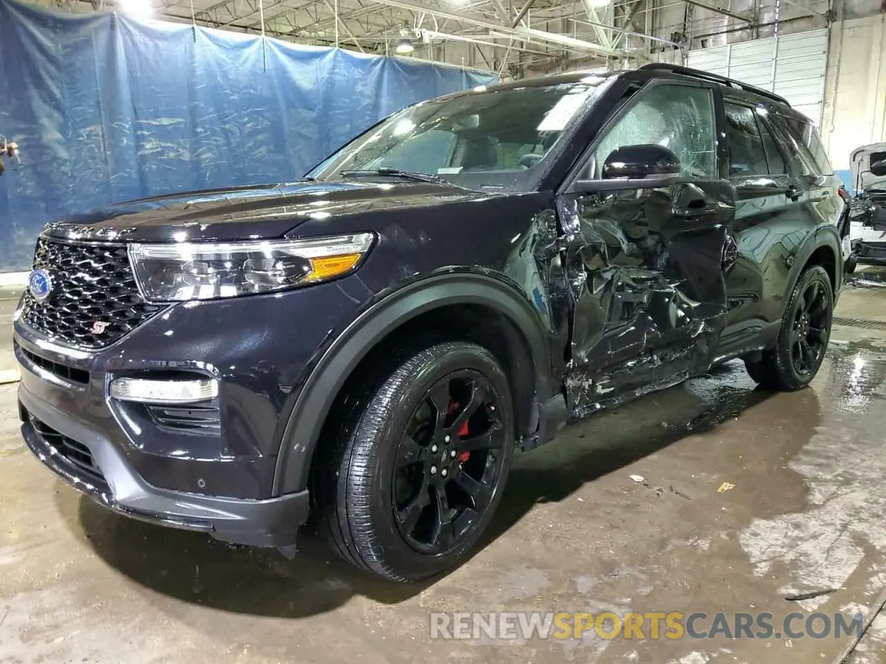 1 Photograph of a damaged car 1FM5K8GC4PGB25420 FORD EXPLORER 2023