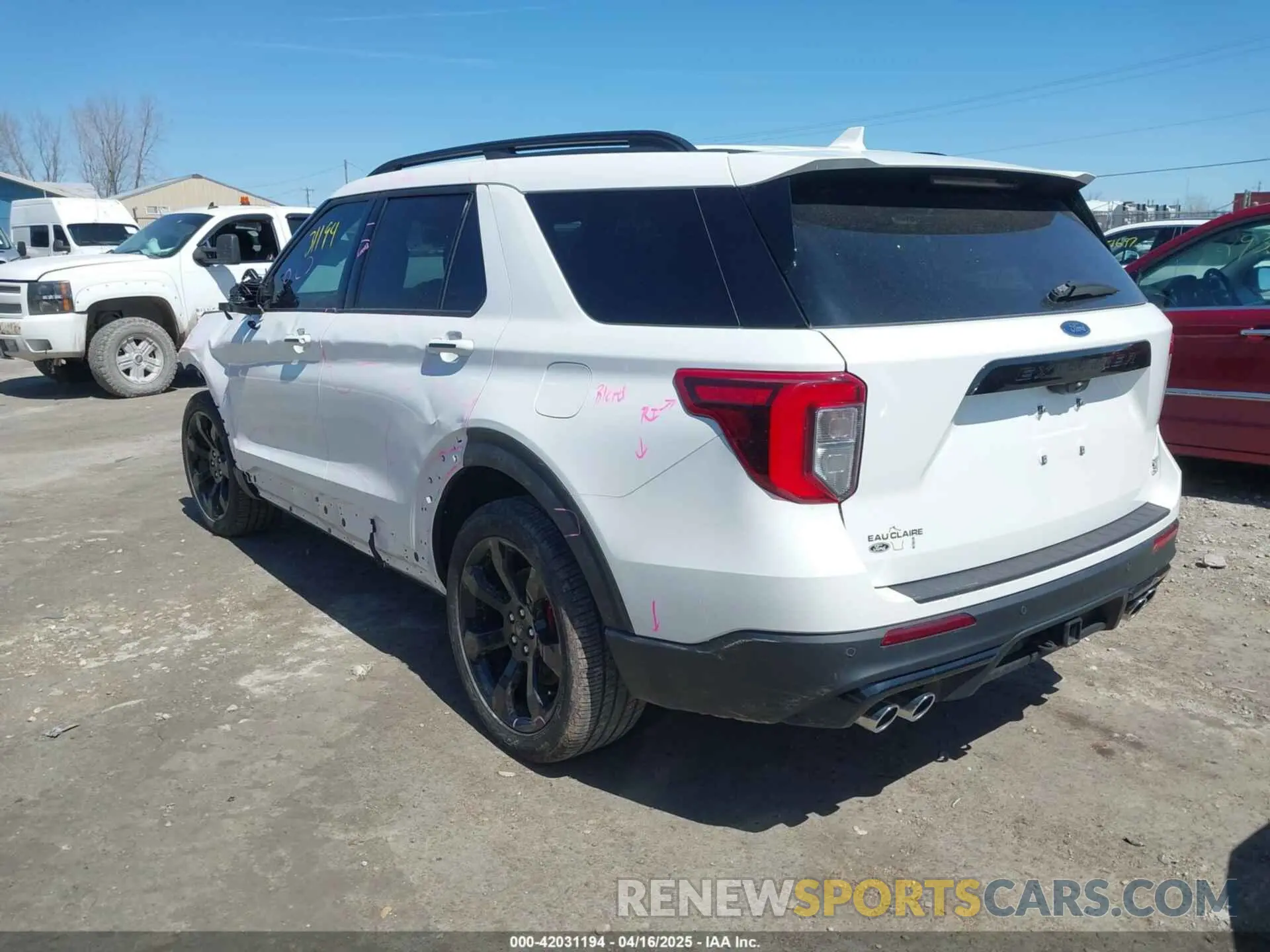 3 Photograph of a damaged car 1FM5K8GC5PGA75076 FORD EXPLORER 2023
