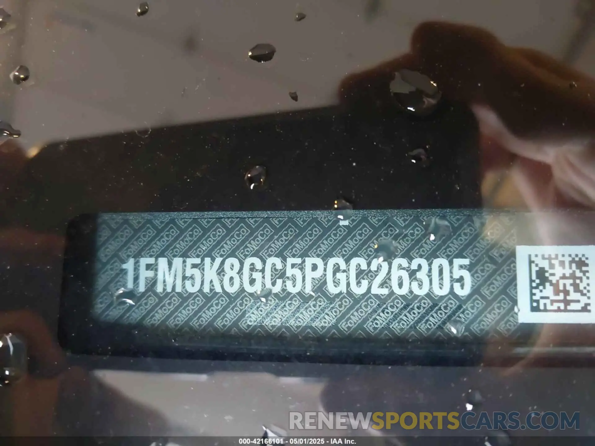 9 Photograph of a damaged car 1FM5K8GC5PGC26305 FORD EXPLORER 2023