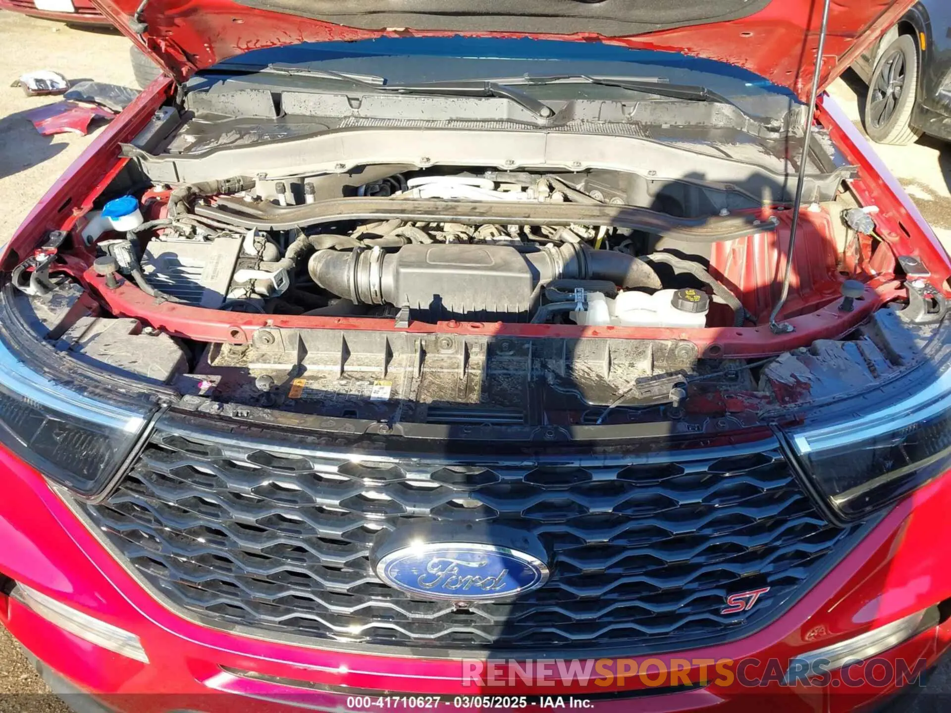 10 Photograph of a damaged car 1FM5K8GC6PGA22760 FORD EXPLORER 2023