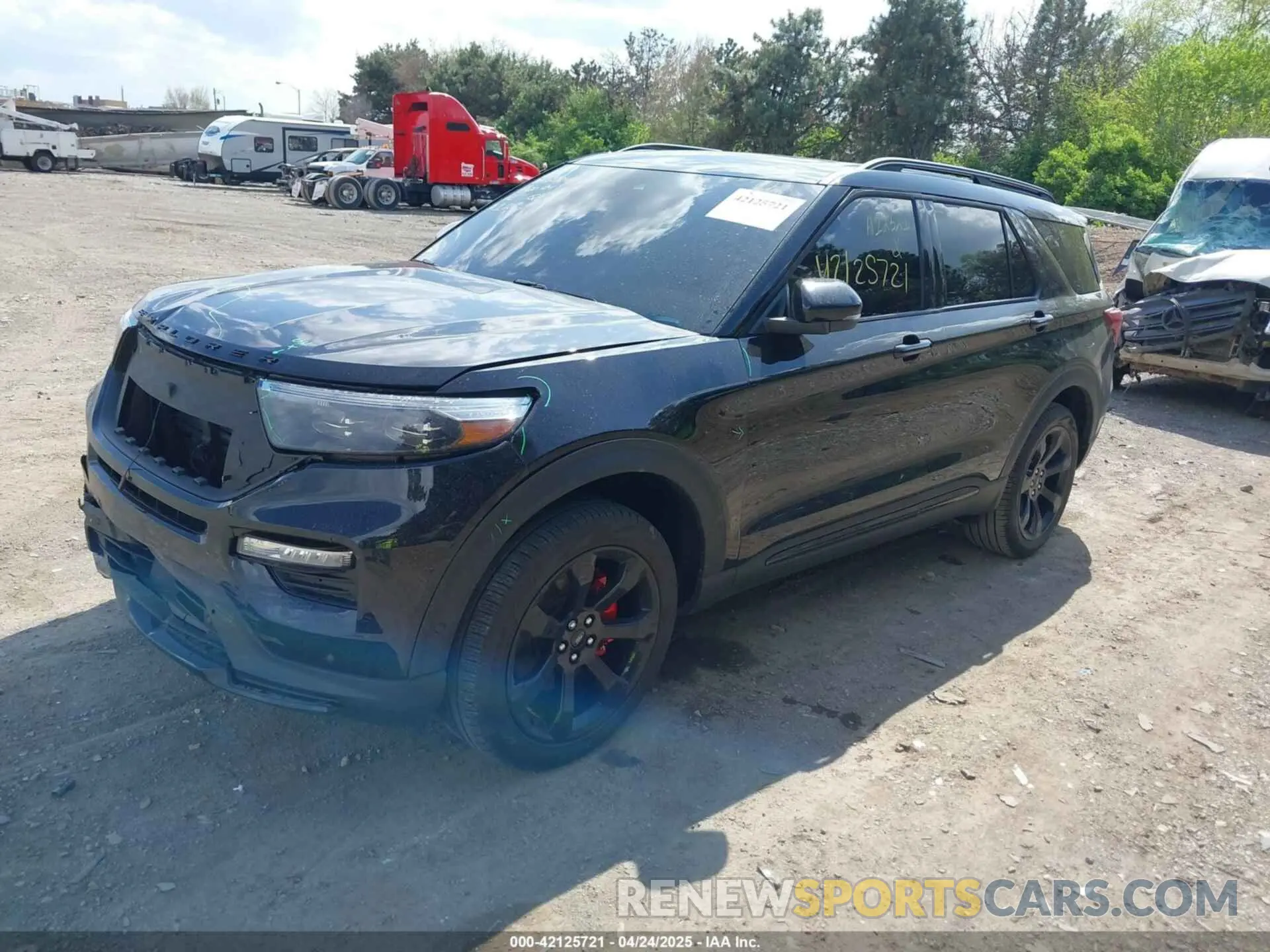 2 Photograph of a damaged car 1FM5K8GC7PGA12321 FORD EXPLORER 2023