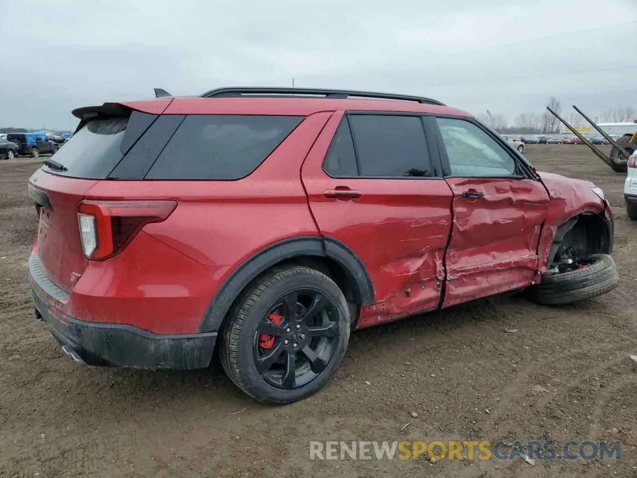 3 Photograph of a damaged car 1FM5K8GC7PGB09678 FORD EXPLORER 2023