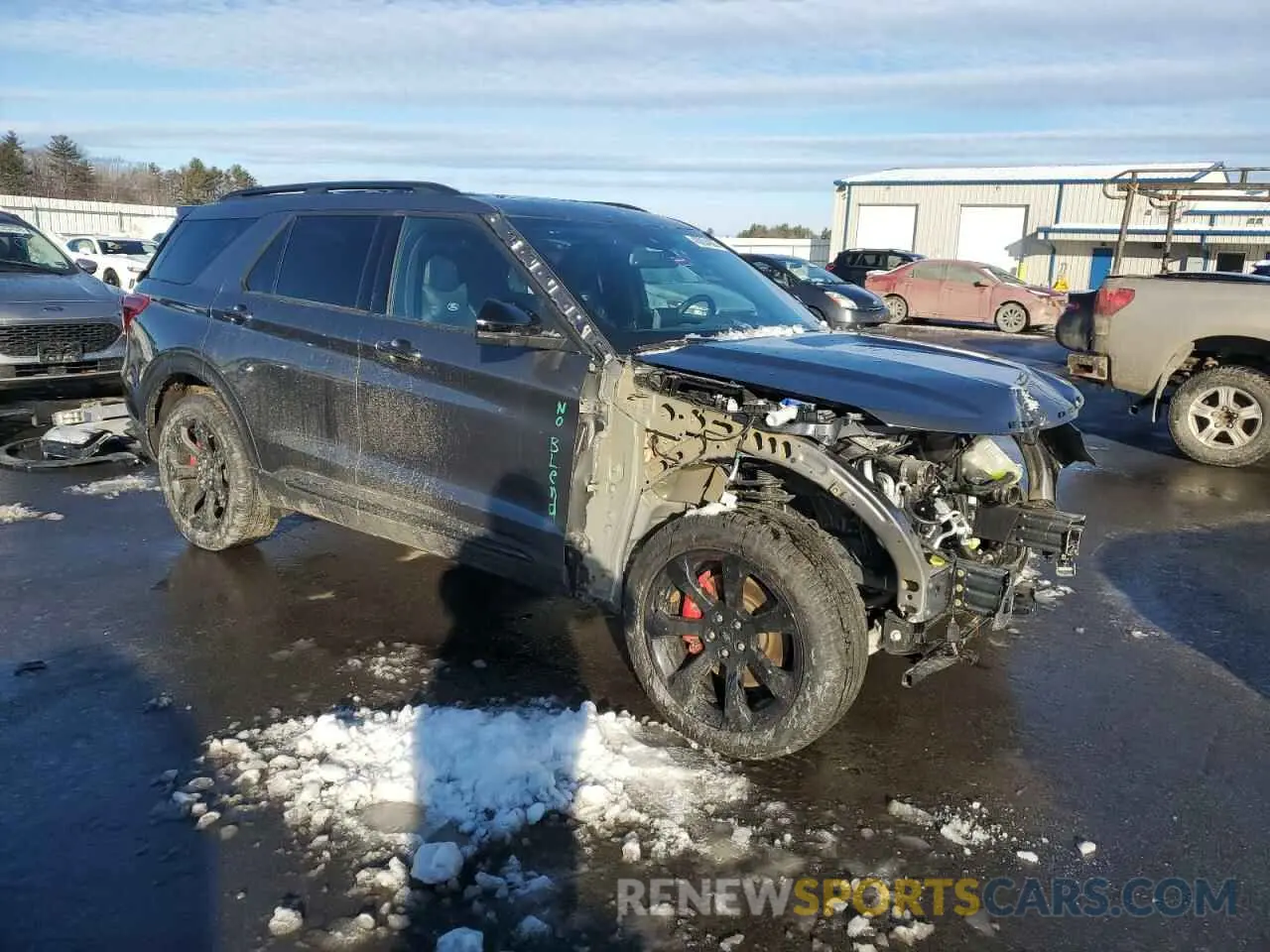 4 Photograph of a damaged car 1FM5K8GC7PGC12499 FORD EXPLORER 2023