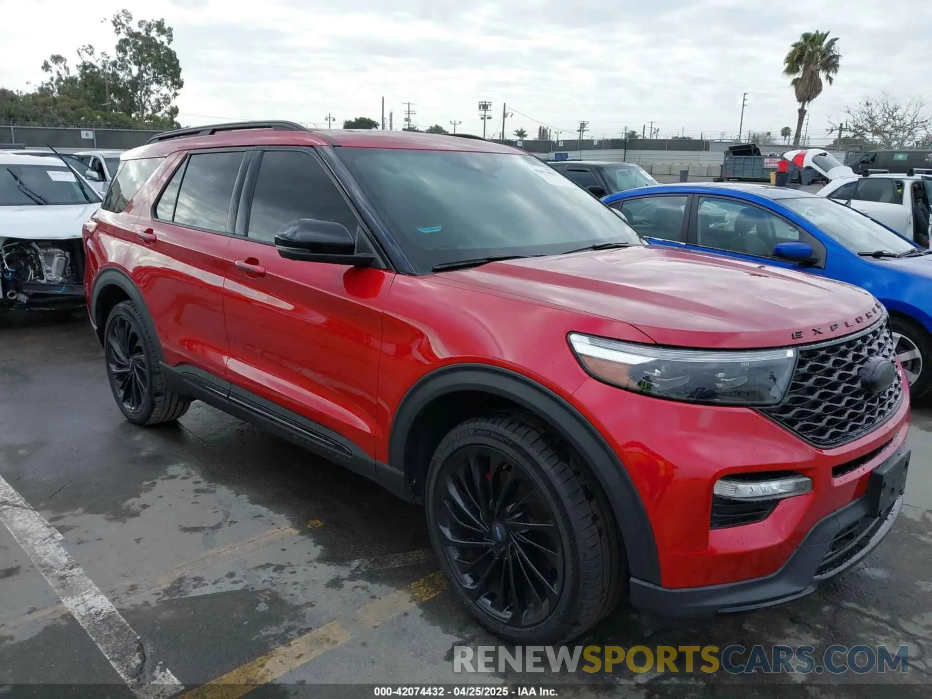 1 Photograph of a damaged car 1FM5K8GC8PGA91594 FORD EXPLORER 2023