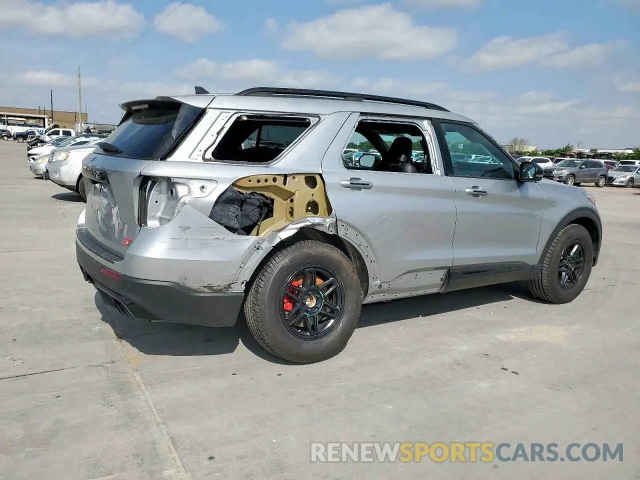 3 Photograph of a damaged car 1FM5K8GCXPGC38692 FORD EXPLORER 2023
