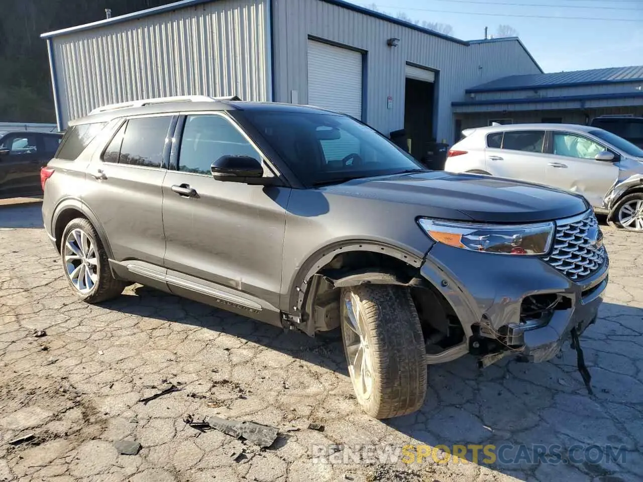 4 Photograph of a damaged car 1FM5K8HC0PGA50830 FORD EXPLORER 2023