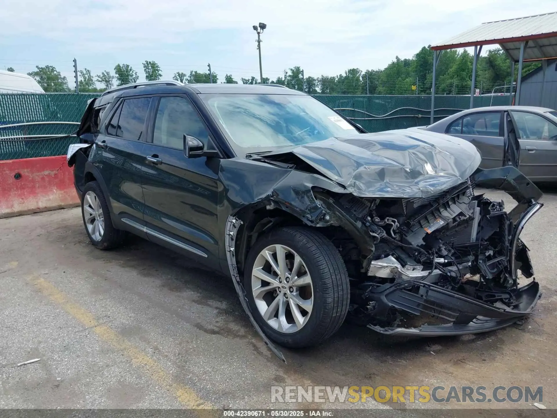 1 Photograph of a damaged car 1FM5K8HC7PGA97725 FORD EXPLORER 2023