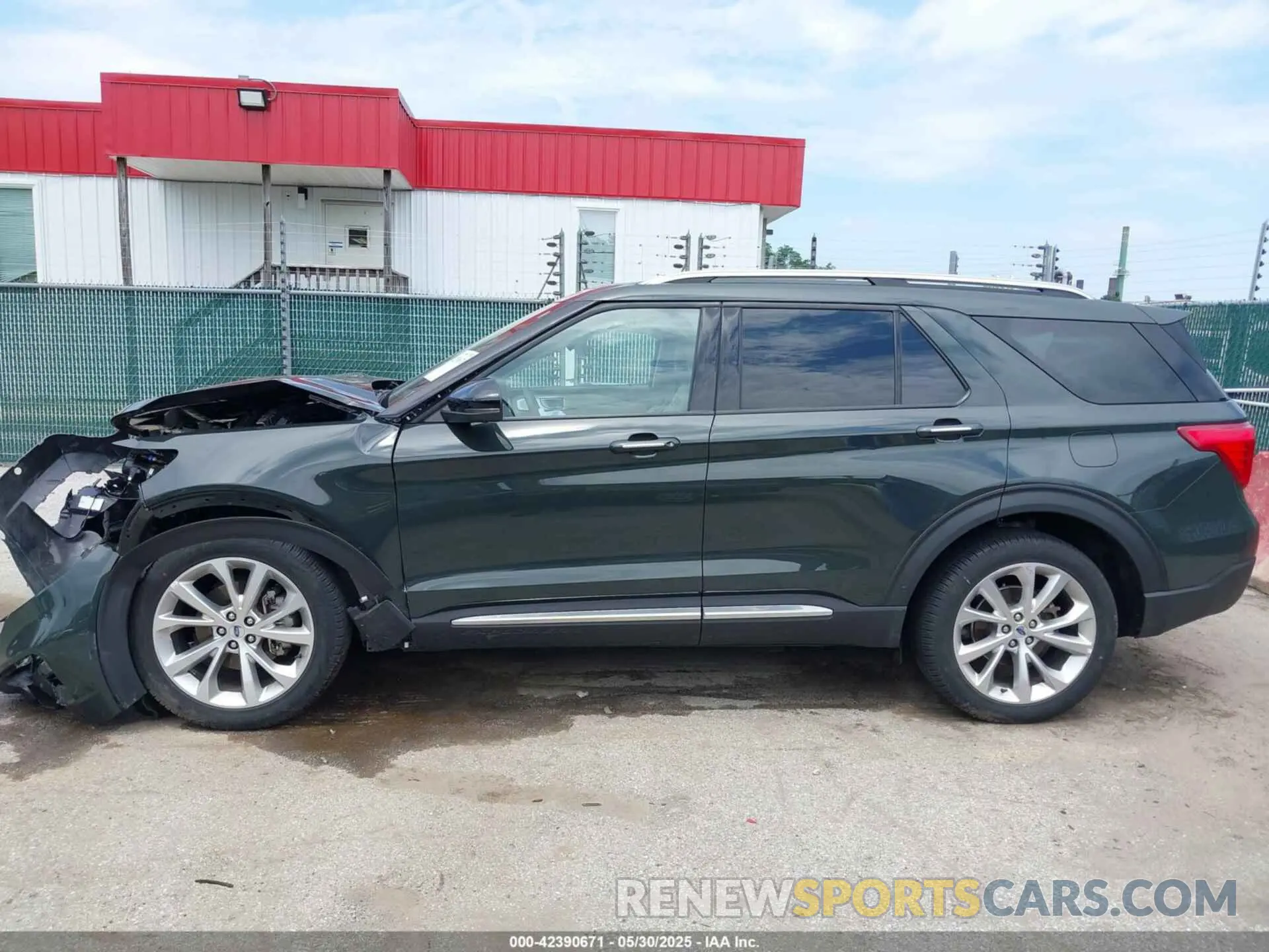 14 Photograph of a damaged car 1FM5K8HC7PGA97725 FORD EXPLORER 2023