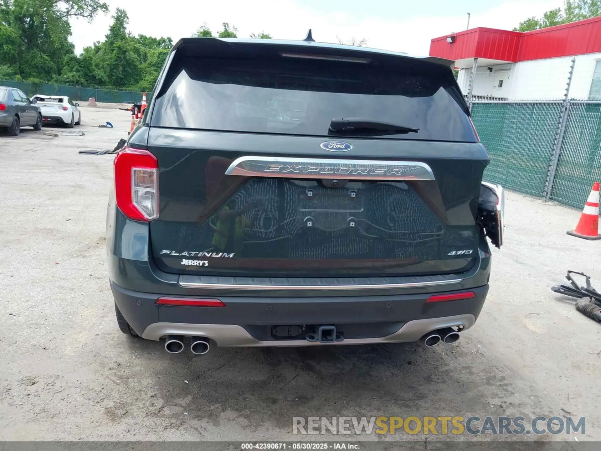 16 Photograph of a damaged car 1FM5K8HC7PGA97725 FORD EXPLORER 2023