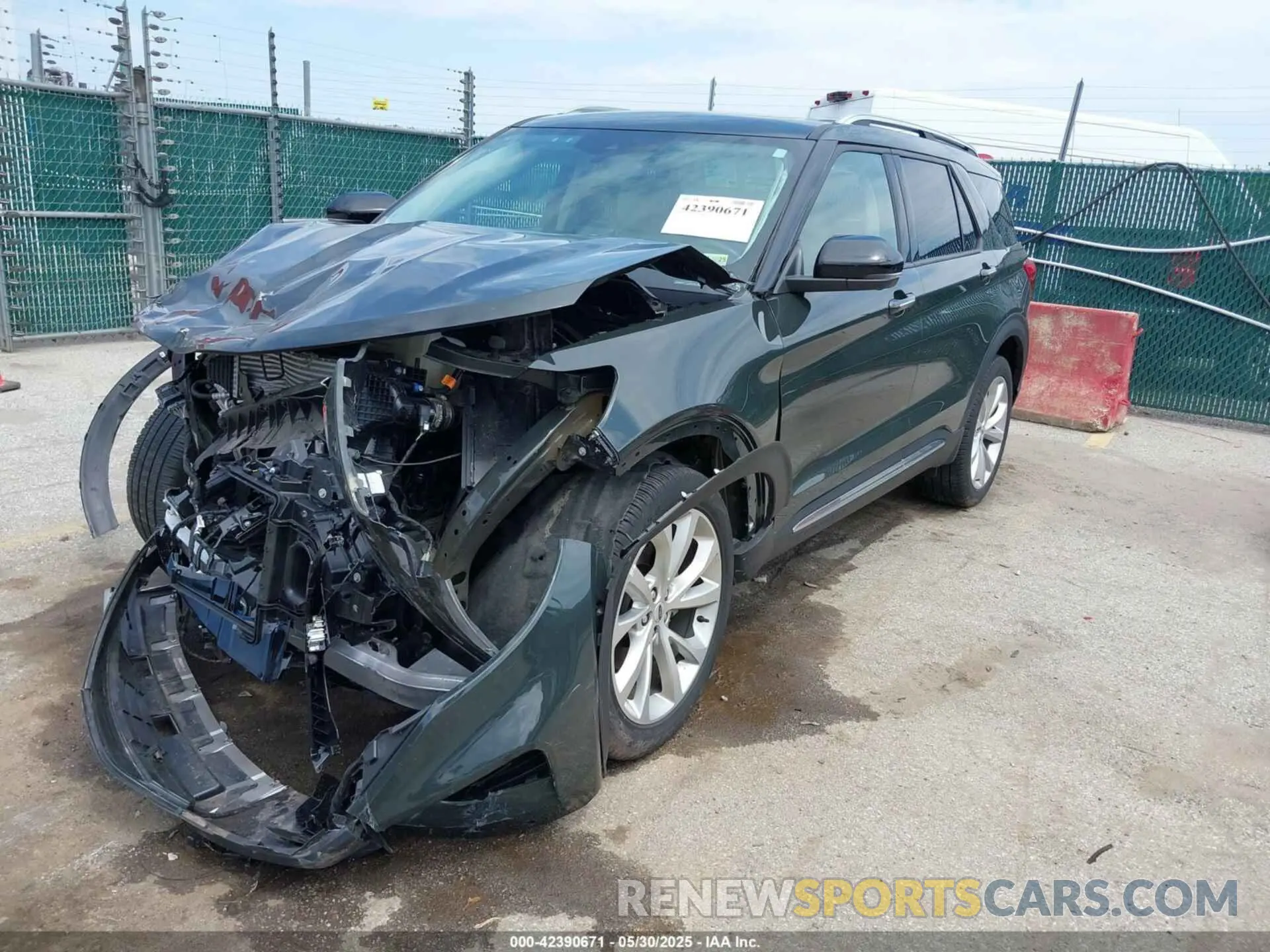 2 Photograph of a damaged car 1FM5K8HC7PGA97725 FORD EXPLORER 2023