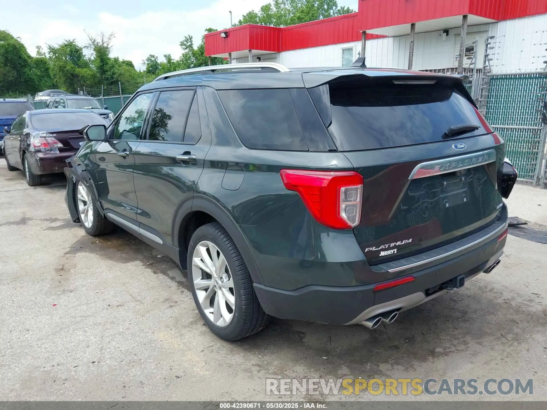 3 Photograph of a damaged car 1FM5K8HC7PGA97725 FORD EXPLORER 2023