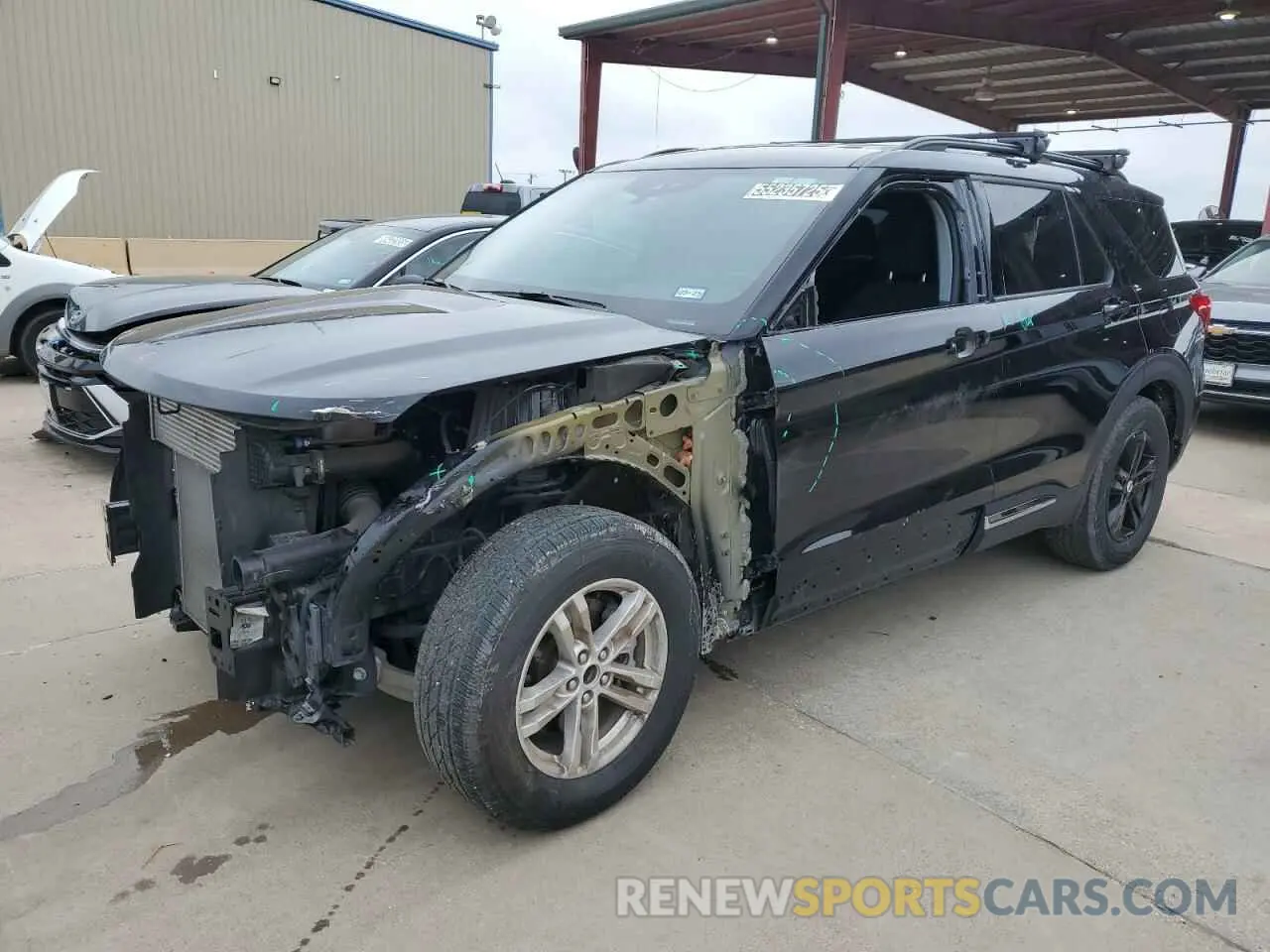 1 Photograph of a damaged car 1FMSK7DH1PGB13836 FORD EXPLORER 2023