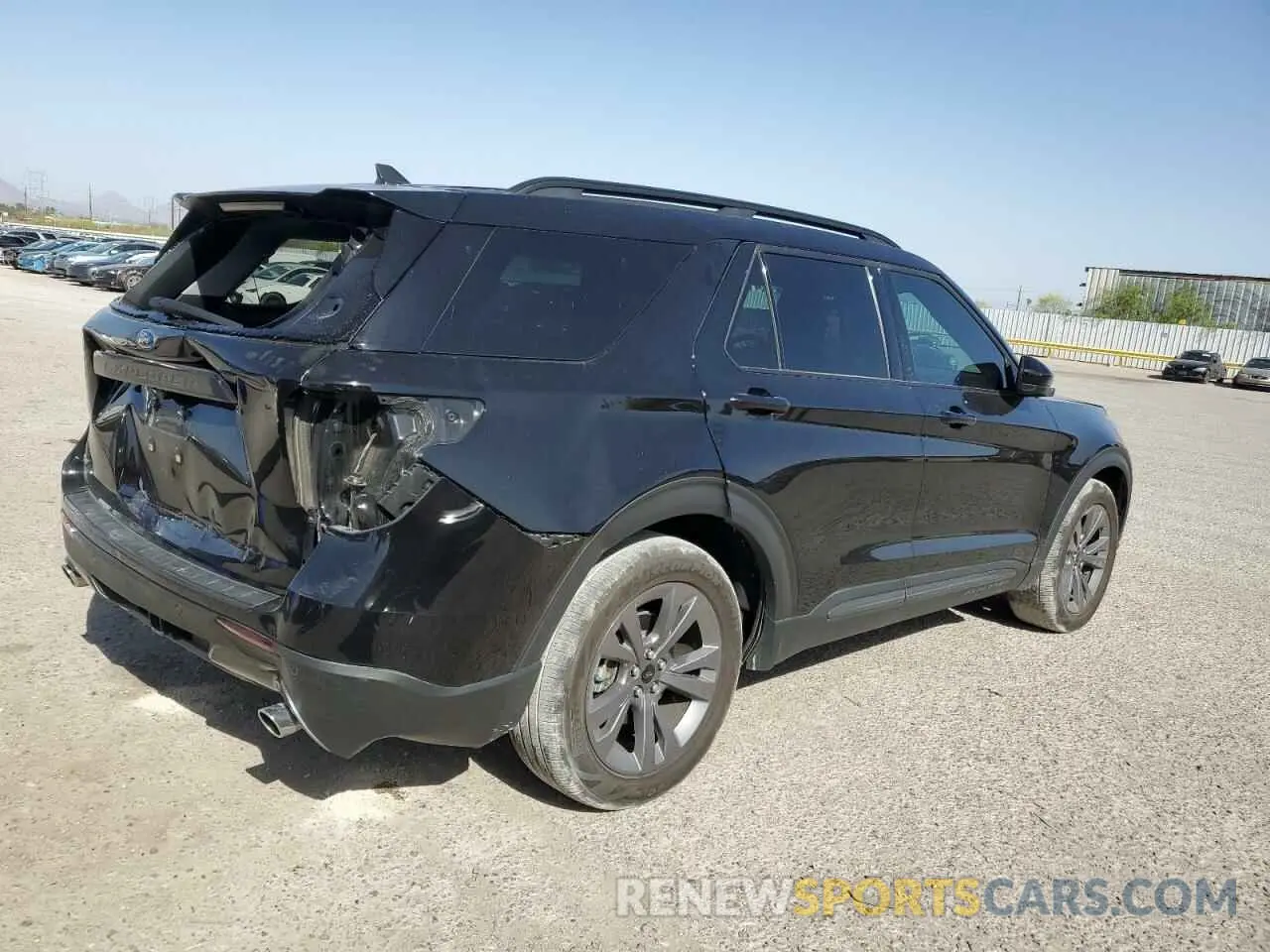 3 Photograph of a damaged car 1FMSK7DH2PGB33559 FORD EXPLORER 2023