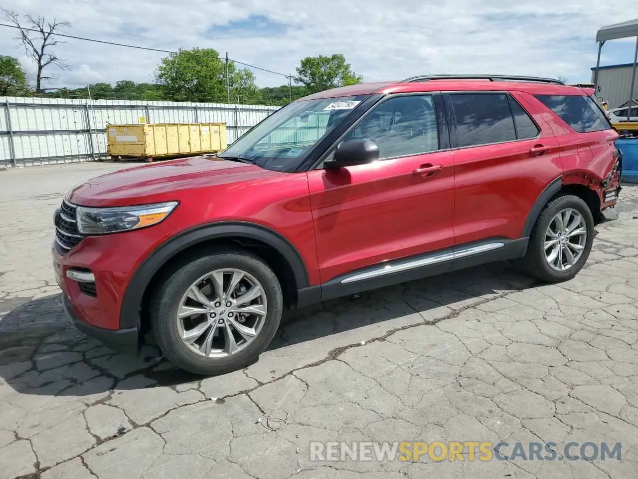 1 Photograph of a damaged car 1FMSK7DH3PGB32064 FORD EXPLORER 2023