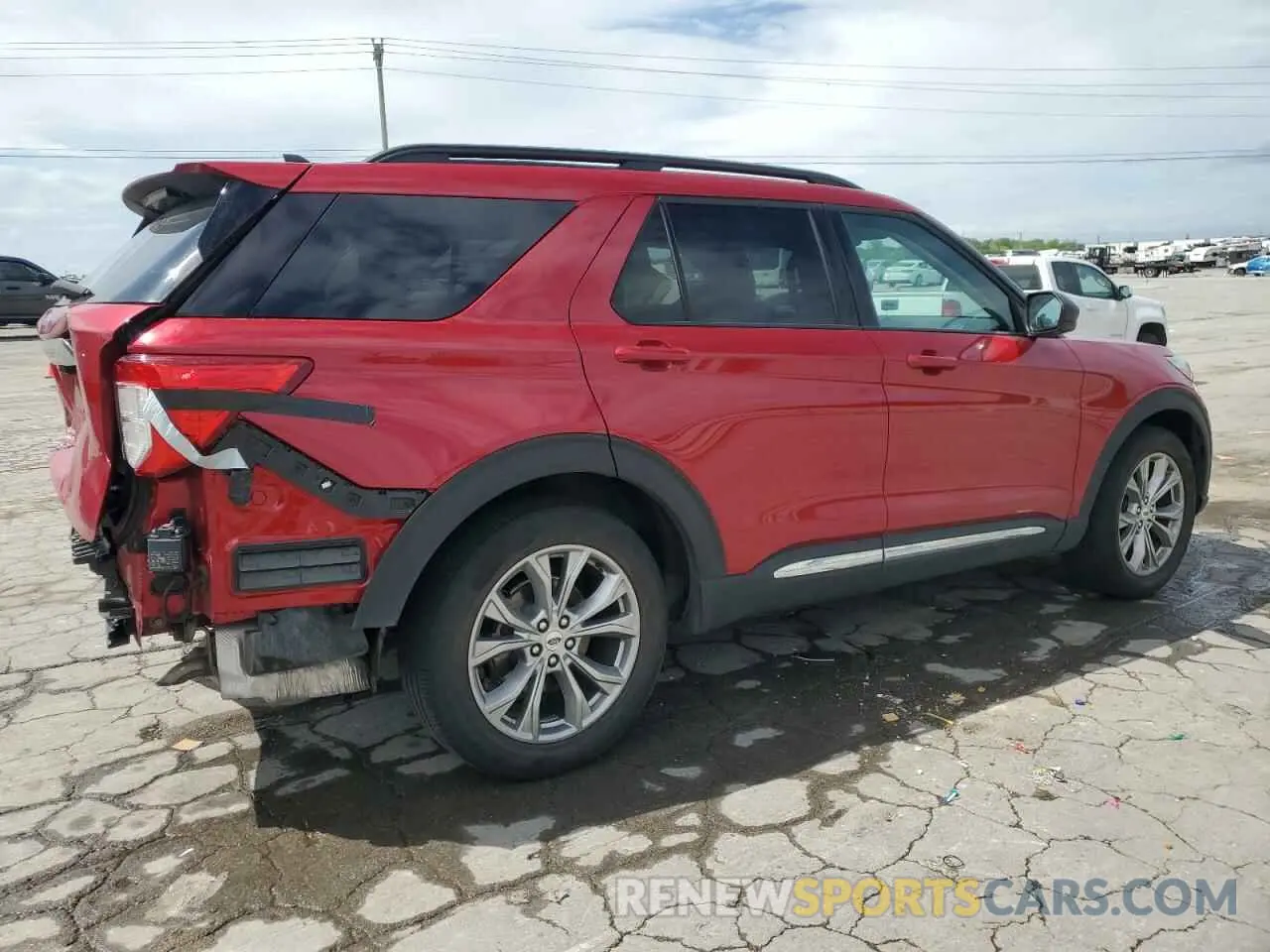 3 Photograph of a damaged car 1FMSK7DH3PGB32064 FORD EXPLORER 2023