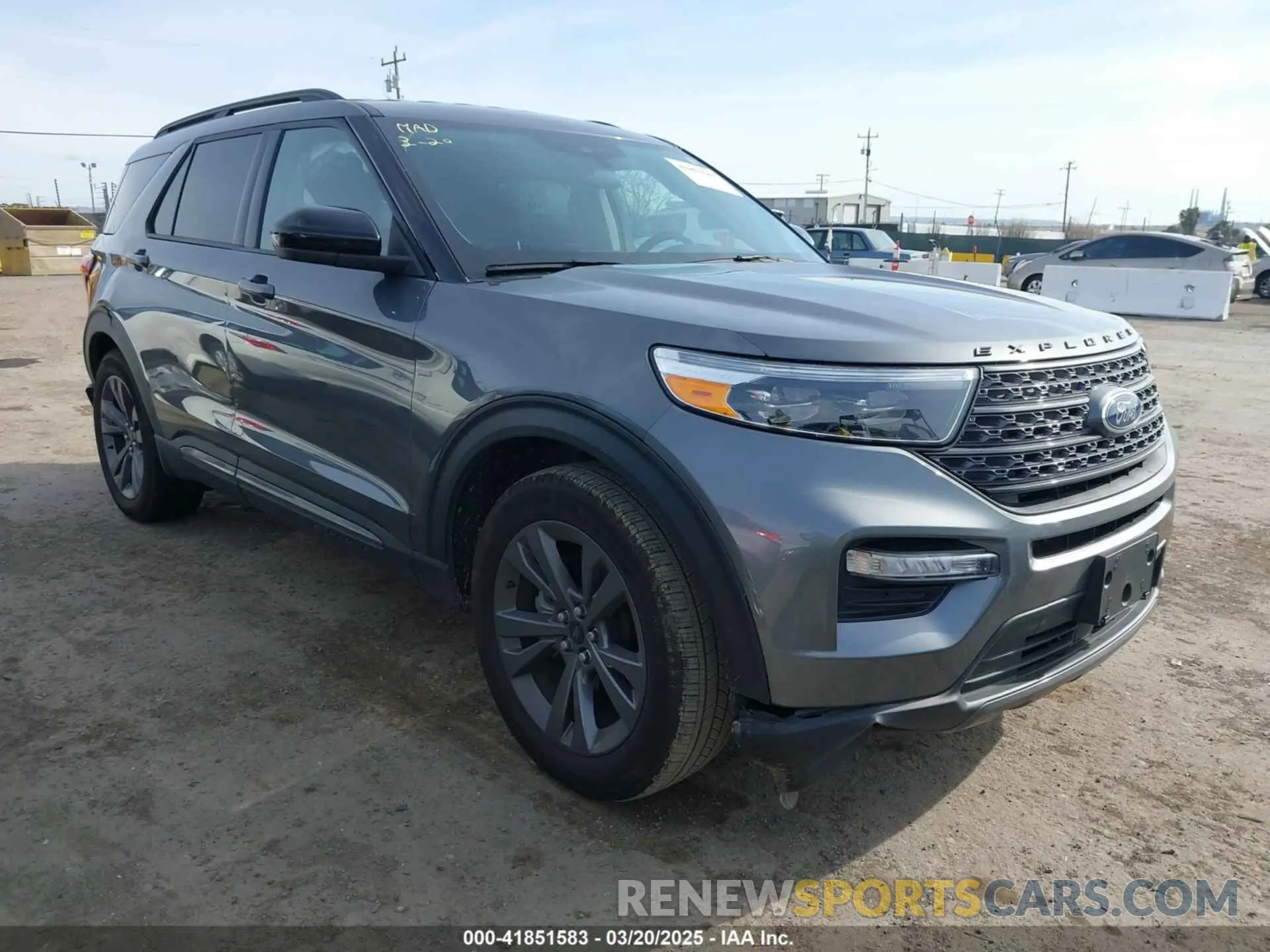 1 Photograph of a damaged car 1FMSK7DH4PGC30228 FORD EXPLORER 2023