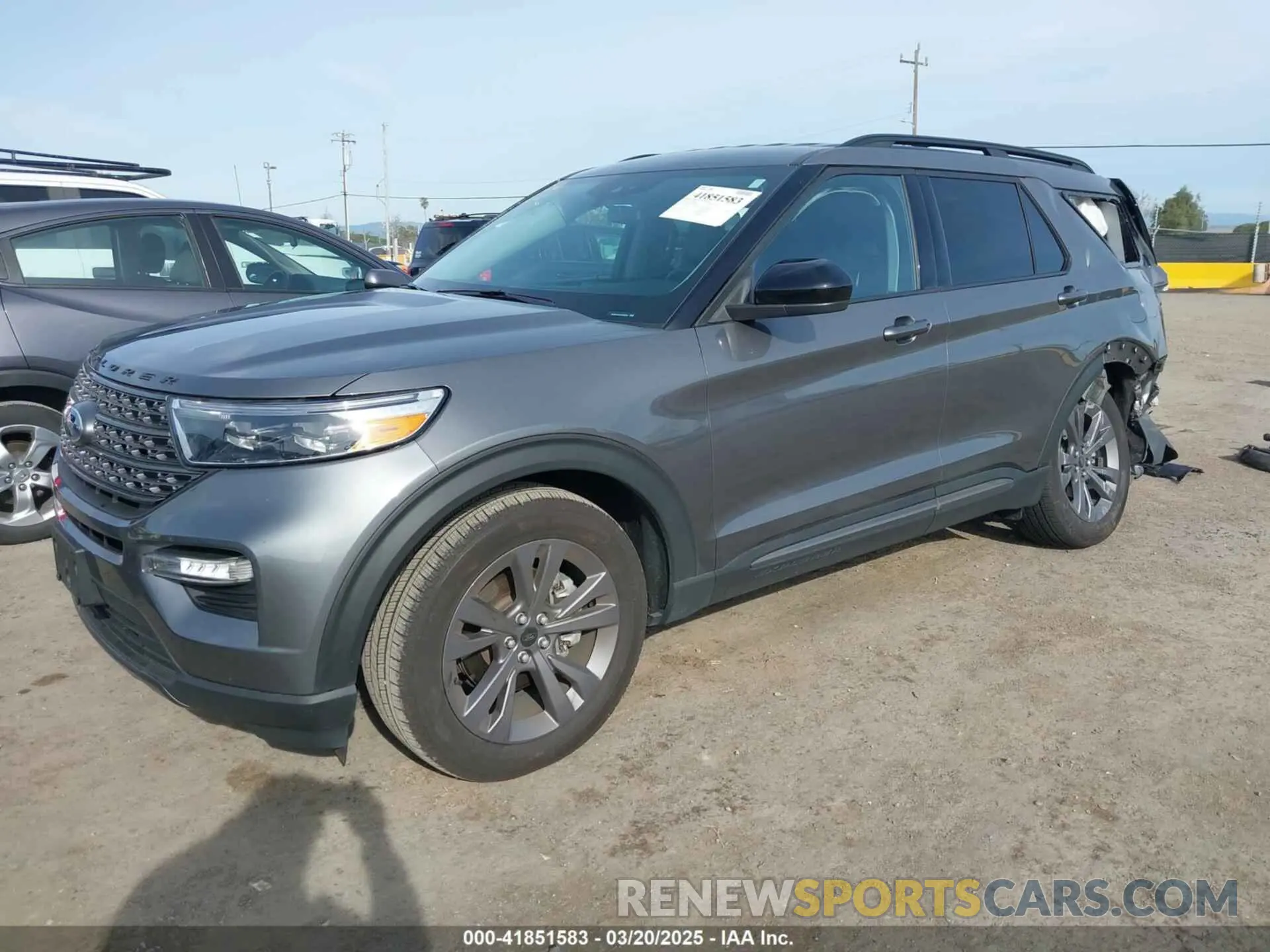 2 Photograph of a damaged car 1FMSK7DH4PGC30228 FORD EXPLORER 2023
