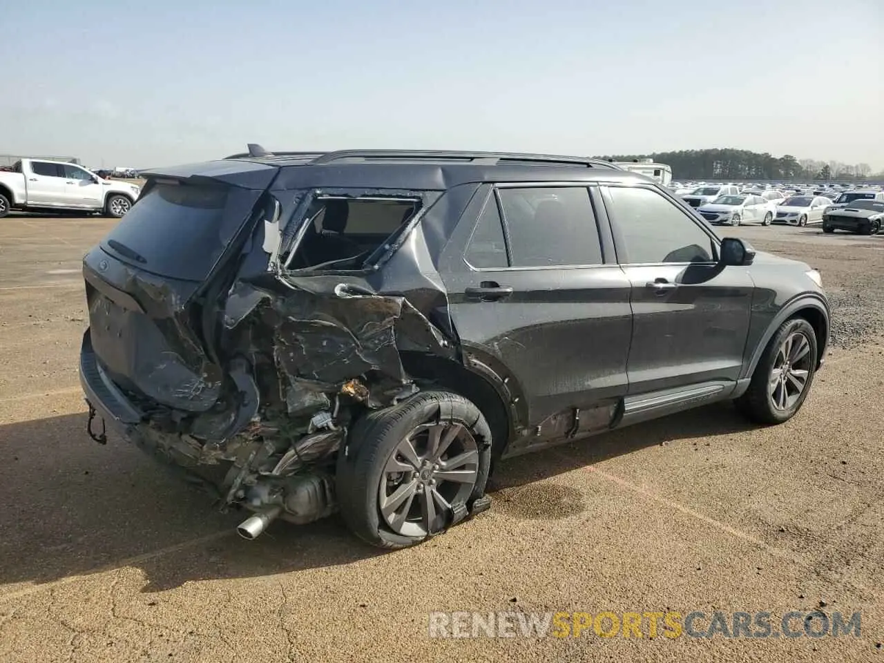 3 Photograph of a damaged car 1FMSK7DH6PGA76525 FORD EXPLORER 2023