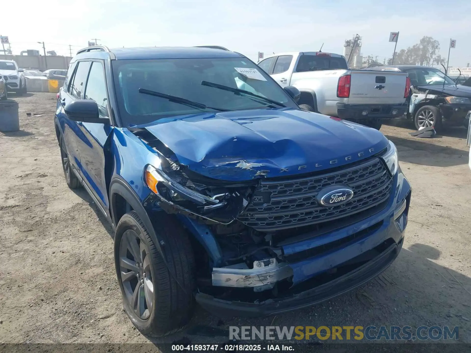 1 Photograph of a damaged car 1FMSK7DH9PGA46015 FORD EXPLORER 2023