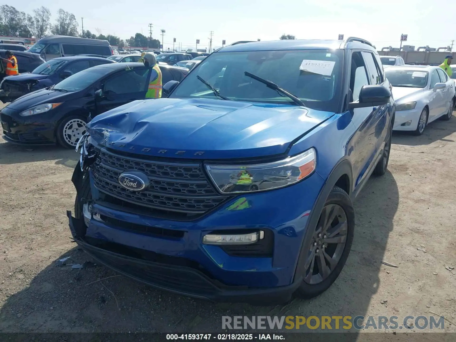 2 Photograph of a damaged car 1FMSK7DH9PGA46015 FORD EXPLORER 2023