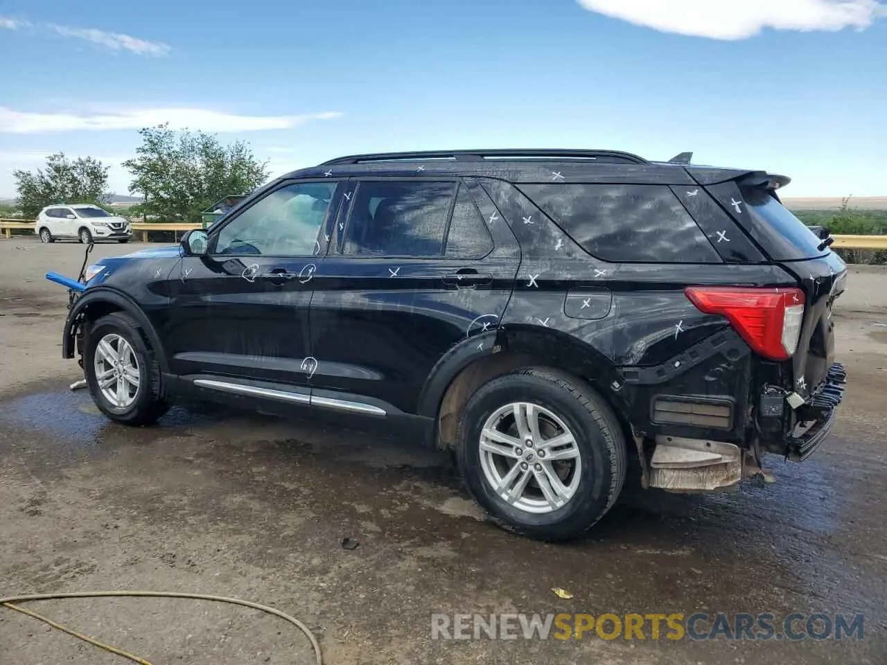 2 Photograph of a damaged car 1FMSK7DHXPGA85423 FORD EXPLORER 2023