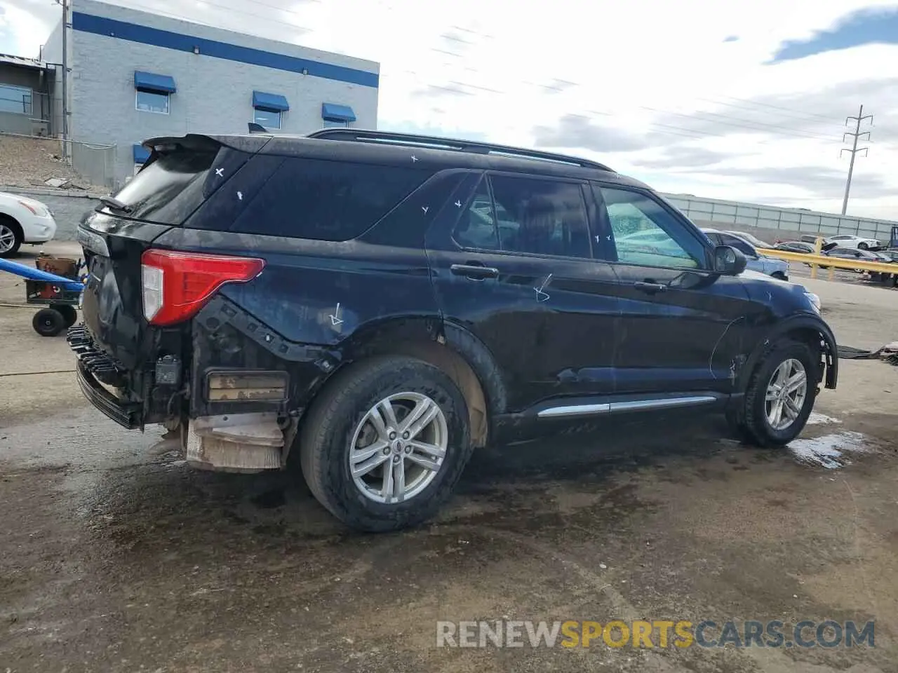 3 Photograph of a damaged car 1FMSK7DHXPGA85423 FORD EXPLORER 2023