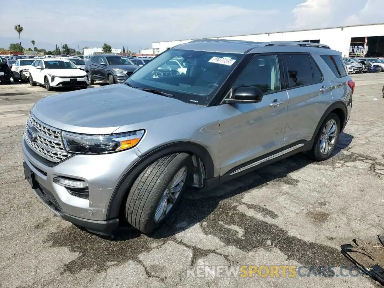 1 Photograph of a damaged car 1FMSK7FH2PGB19304 FORD EXPLORER 2023