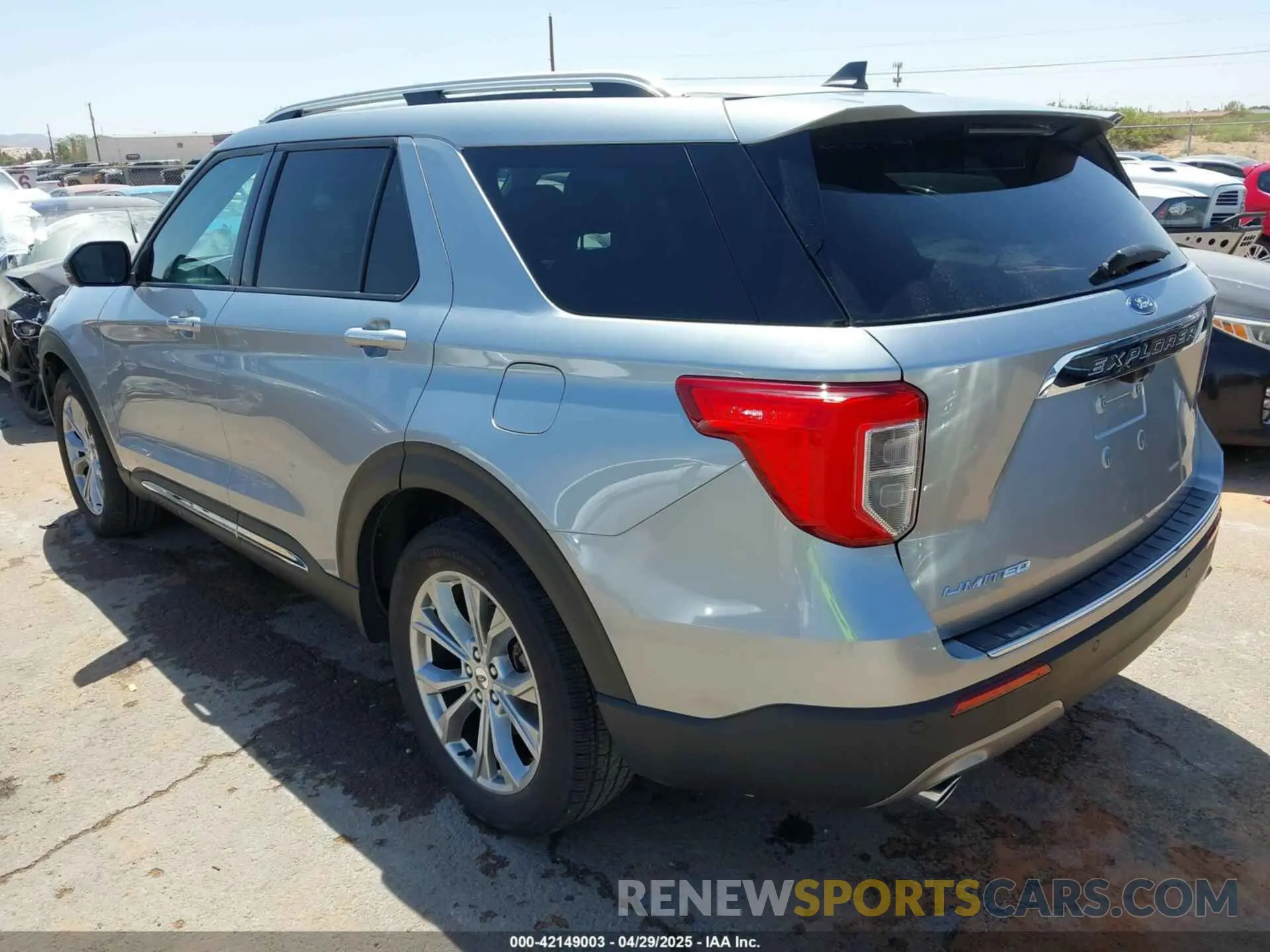 3 Photograph of a damaged car 1FMSK7FH6PGA05547 FORD EXPLORER 2023