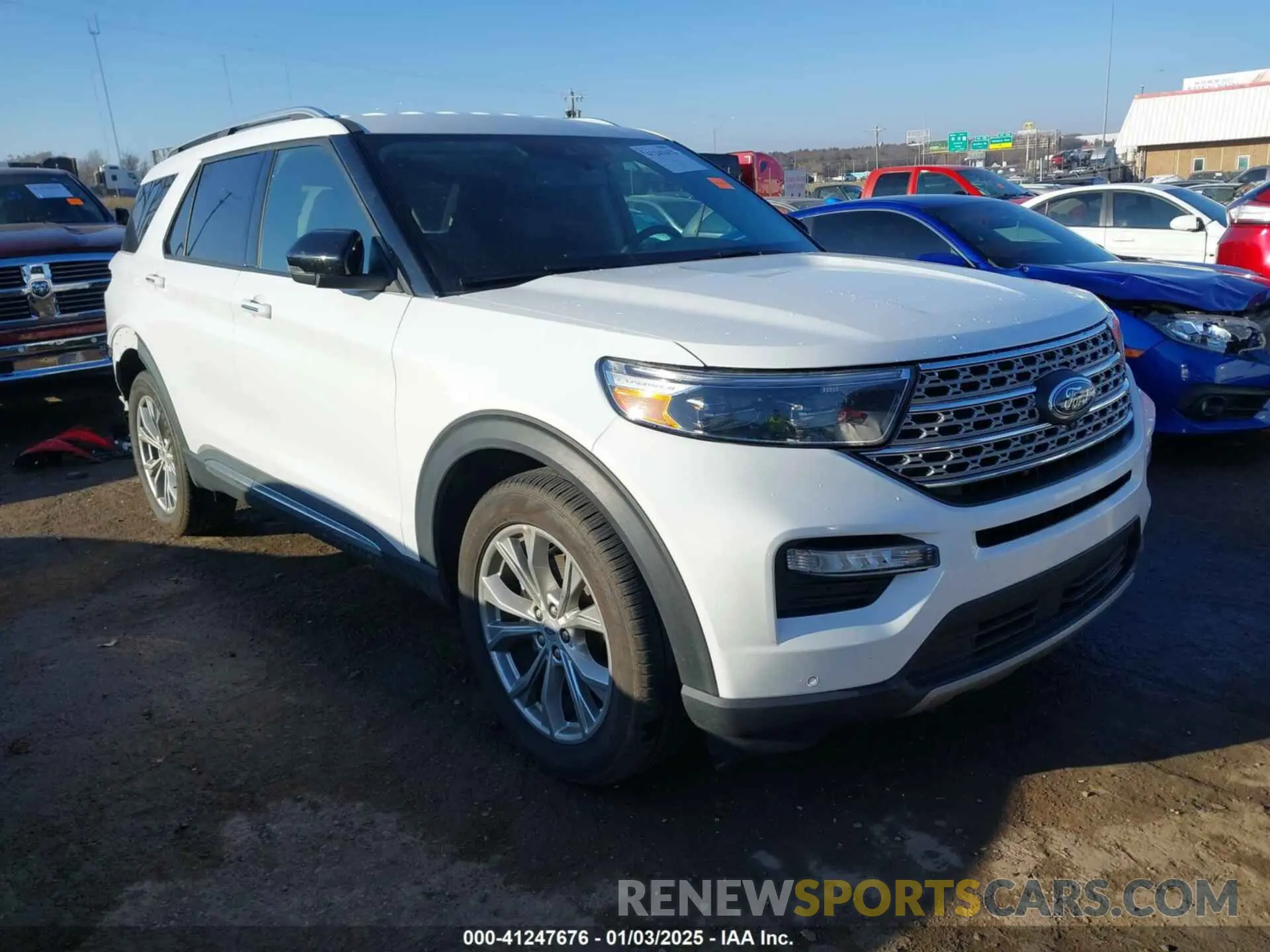 1 Photograph of a damaged car 1FMSK7FH8PGA07722 FORD EXPLORER 2023