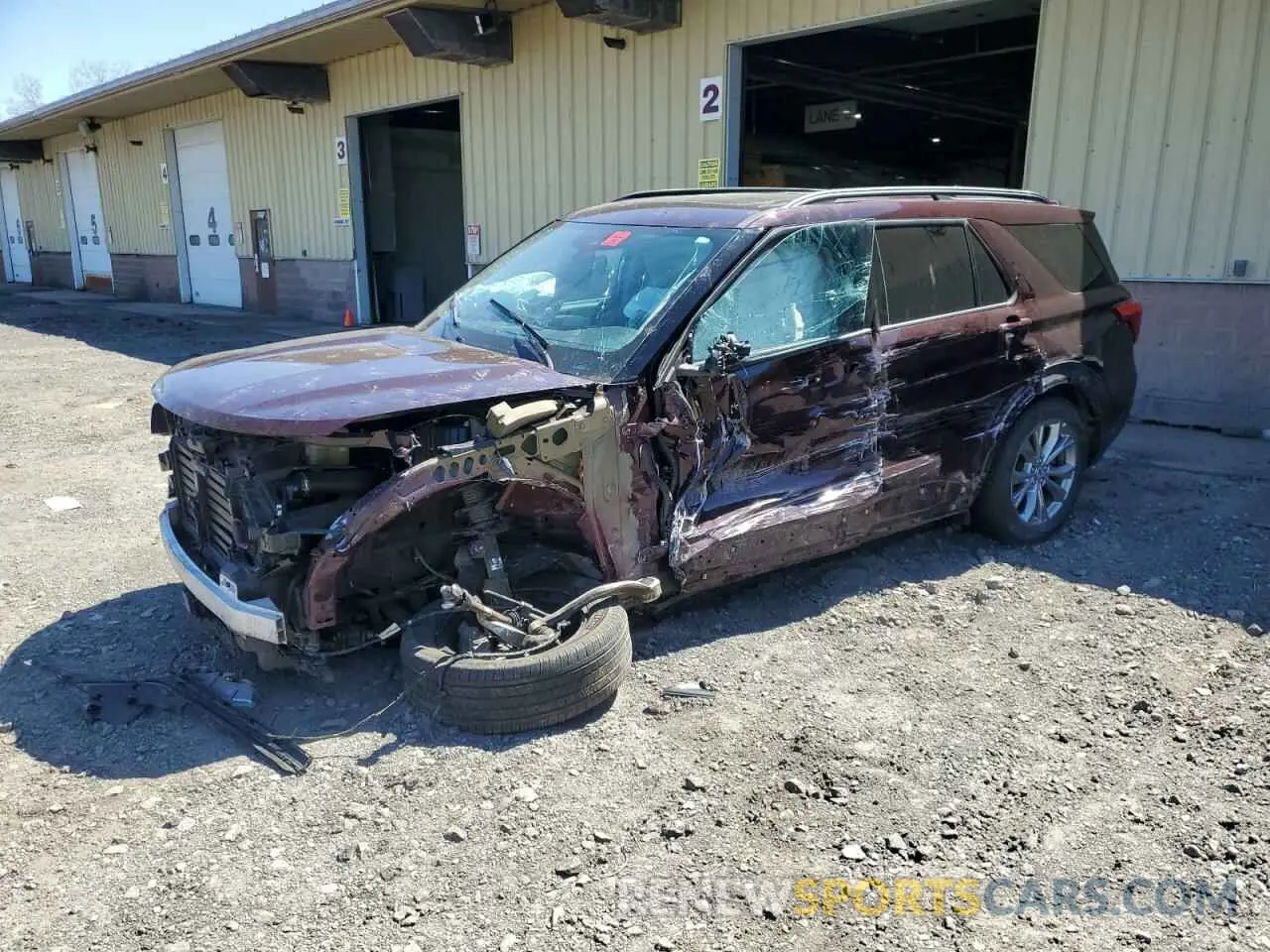 1 Photograph of a damaged car 1FMSK8DH0PGA14446 FORD EXPLORER 2023