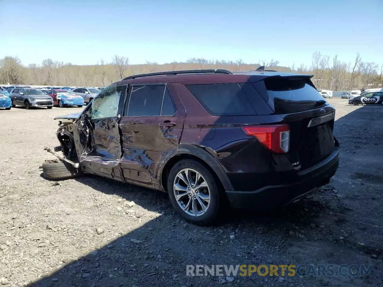 2 Photograph of a damaged car 1FMSK8DH0PGA14446 FORD EXPLORER 2023