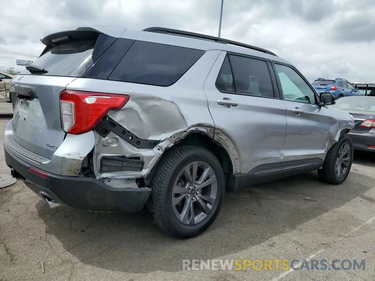 3 Photograph of a damaged car 1FMSK8DH5PGA25670 FORD EXPLORER 2023