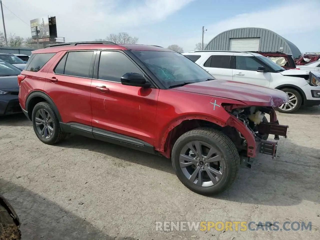 4 Photograph of a damaged car 1FMSK8DH6PGA38203 FORD EXPLORER 2023