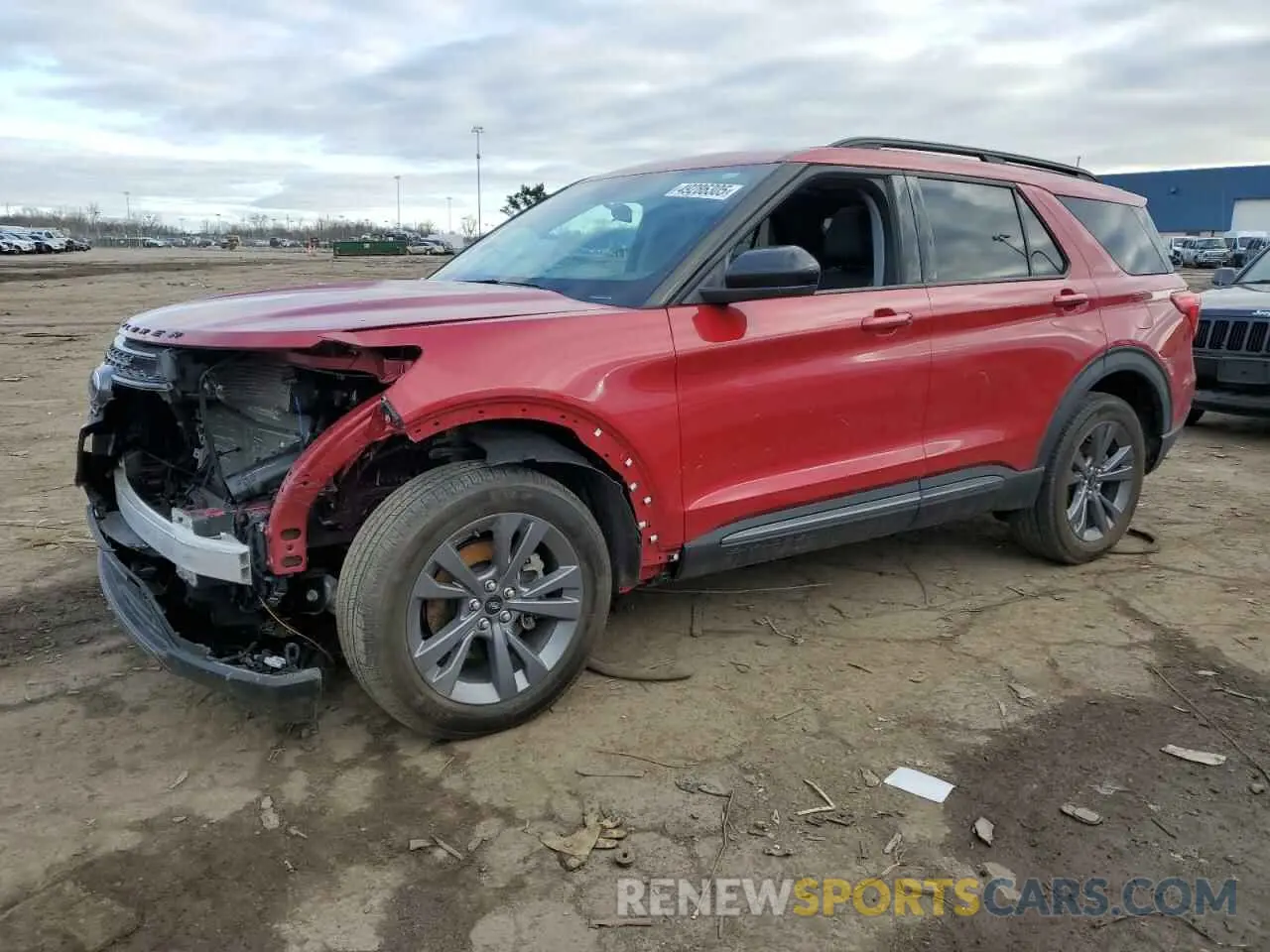 1 Photograph of a damaged car 1FMSK8DH6PGB77683 FORD EXPLORER 2023