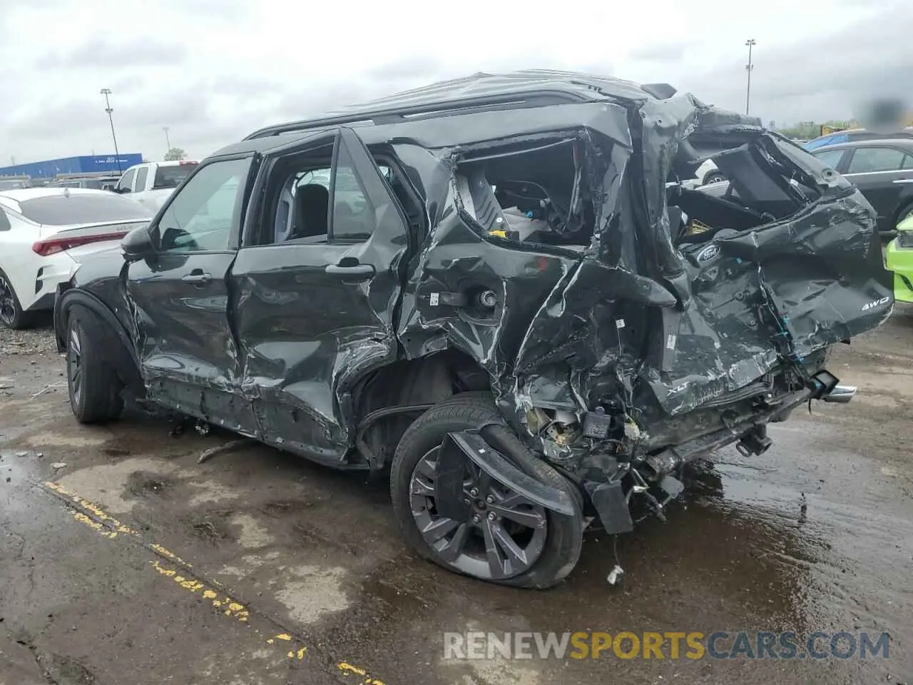 2 Photograph of a damaged car 1FMSK8DH6PGB83158 FORD EXPLORER 2023