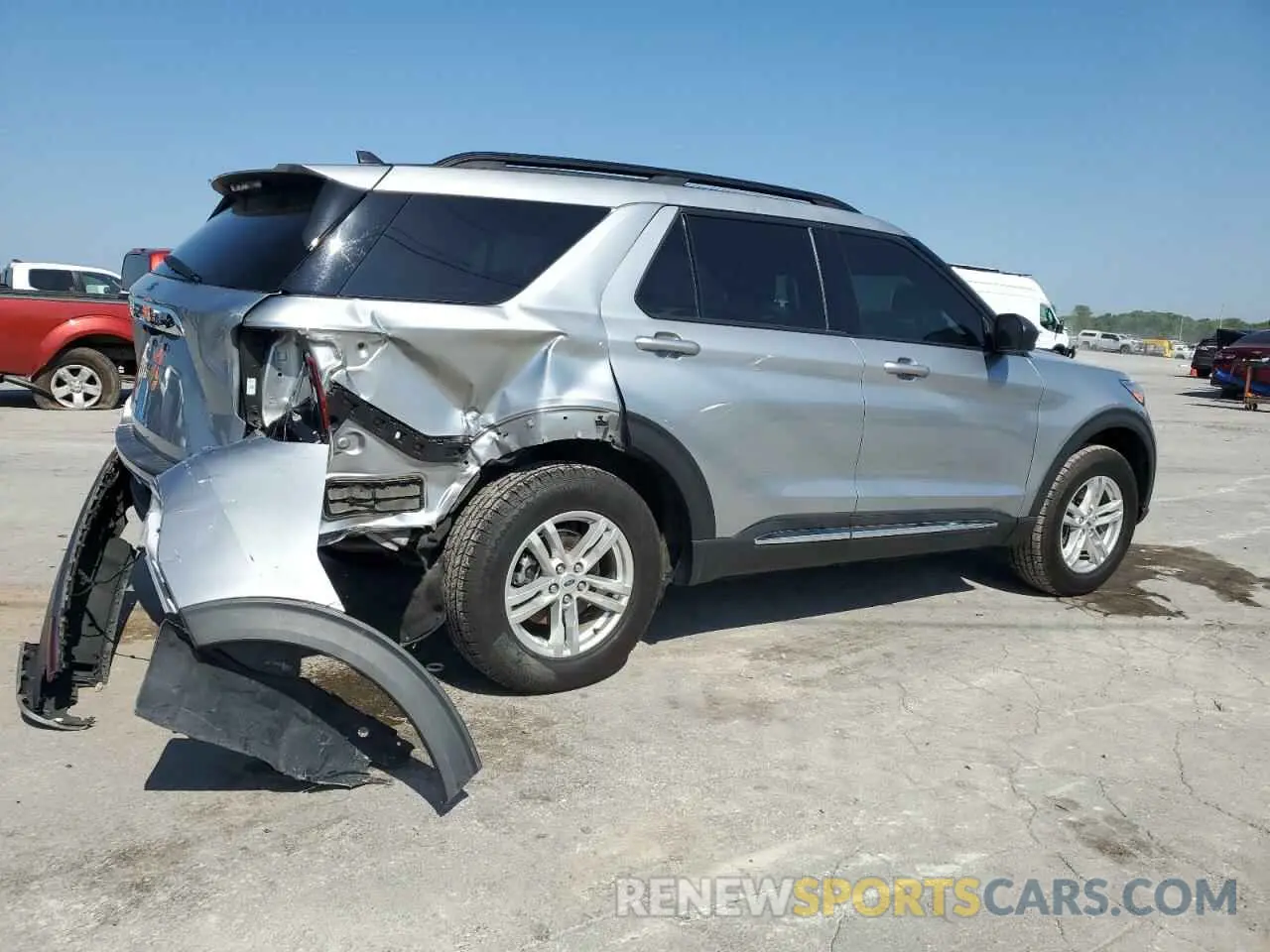 3 Photograph of a damaged car 1FMSK8DH9PGA69347 FORD EXPLORER 2023