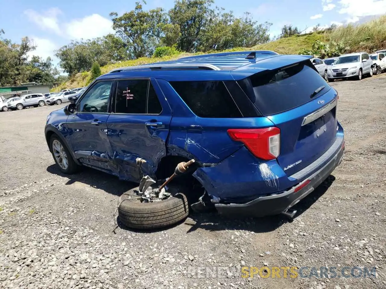 2 Photograph of a damaged car 1FMSK8FH5PGB41352 FORD EXPLORER 2023