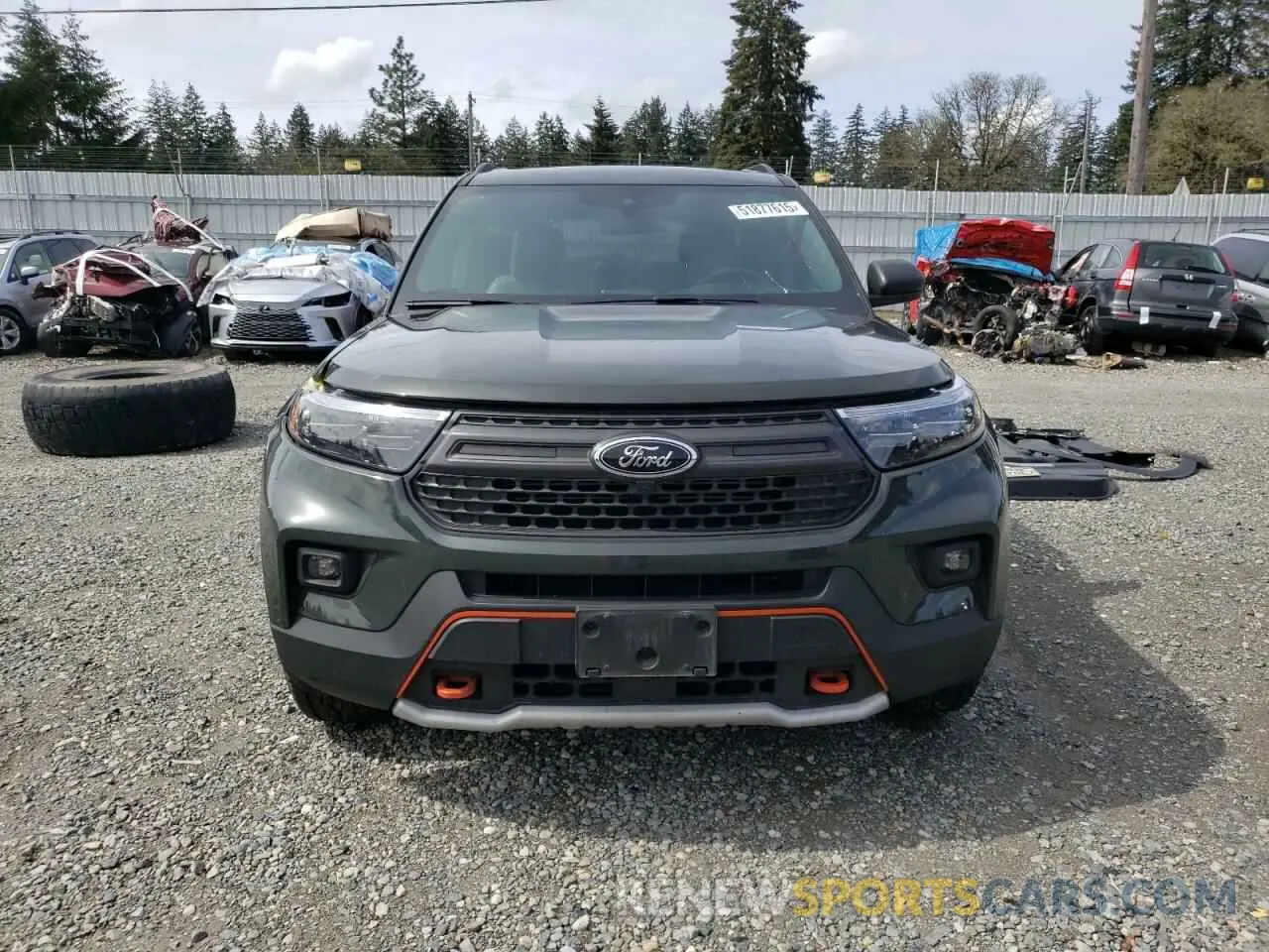 5 Photograph of a damaged car 1FMSK8JH1PGA74868 FORD EXPLORER 2023