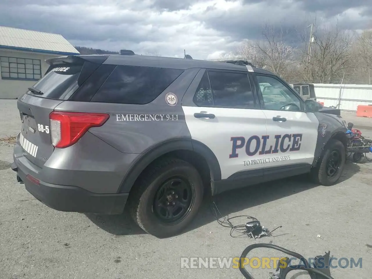 3 Photograph of a damaged car 1FM5K8AB9RGA69221 FORD EXPLORER 2024