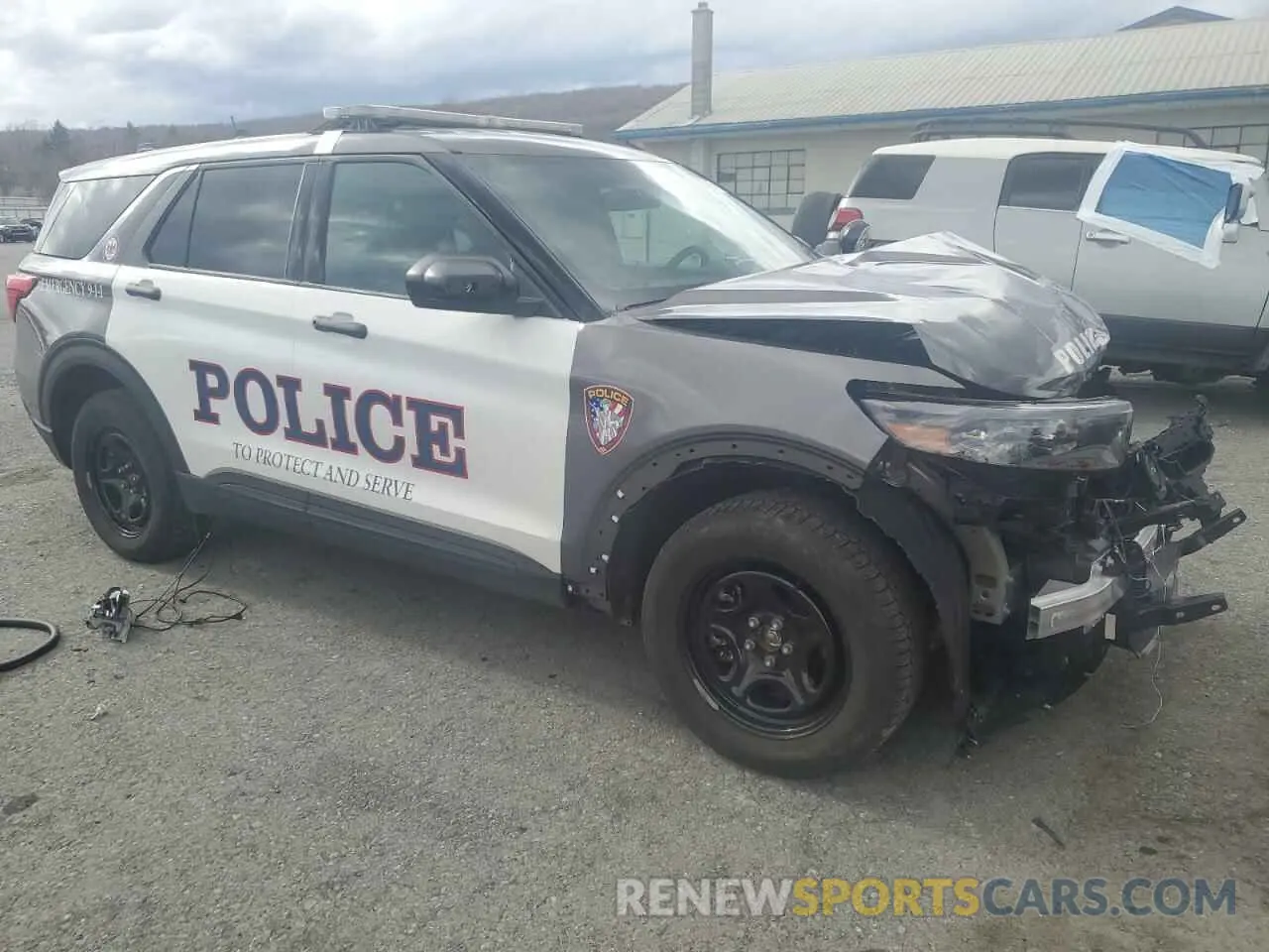 4 Photograph of a damaged car 1FM5K8AB9RGA69221 FORD EXPLORER 2024